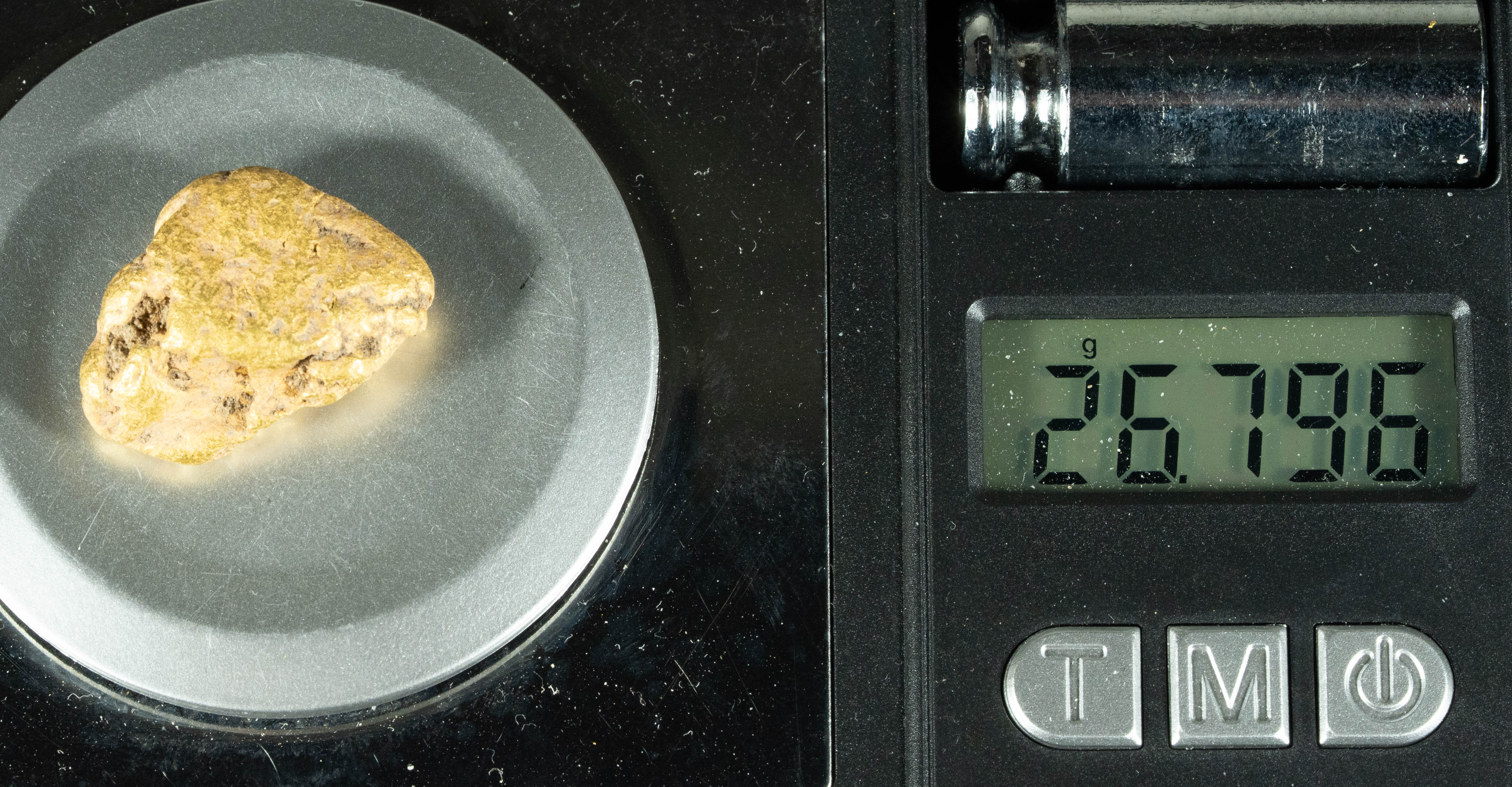 #73 Sonora Mexico Natural Gold Nugget 26.79 Grams Genuine