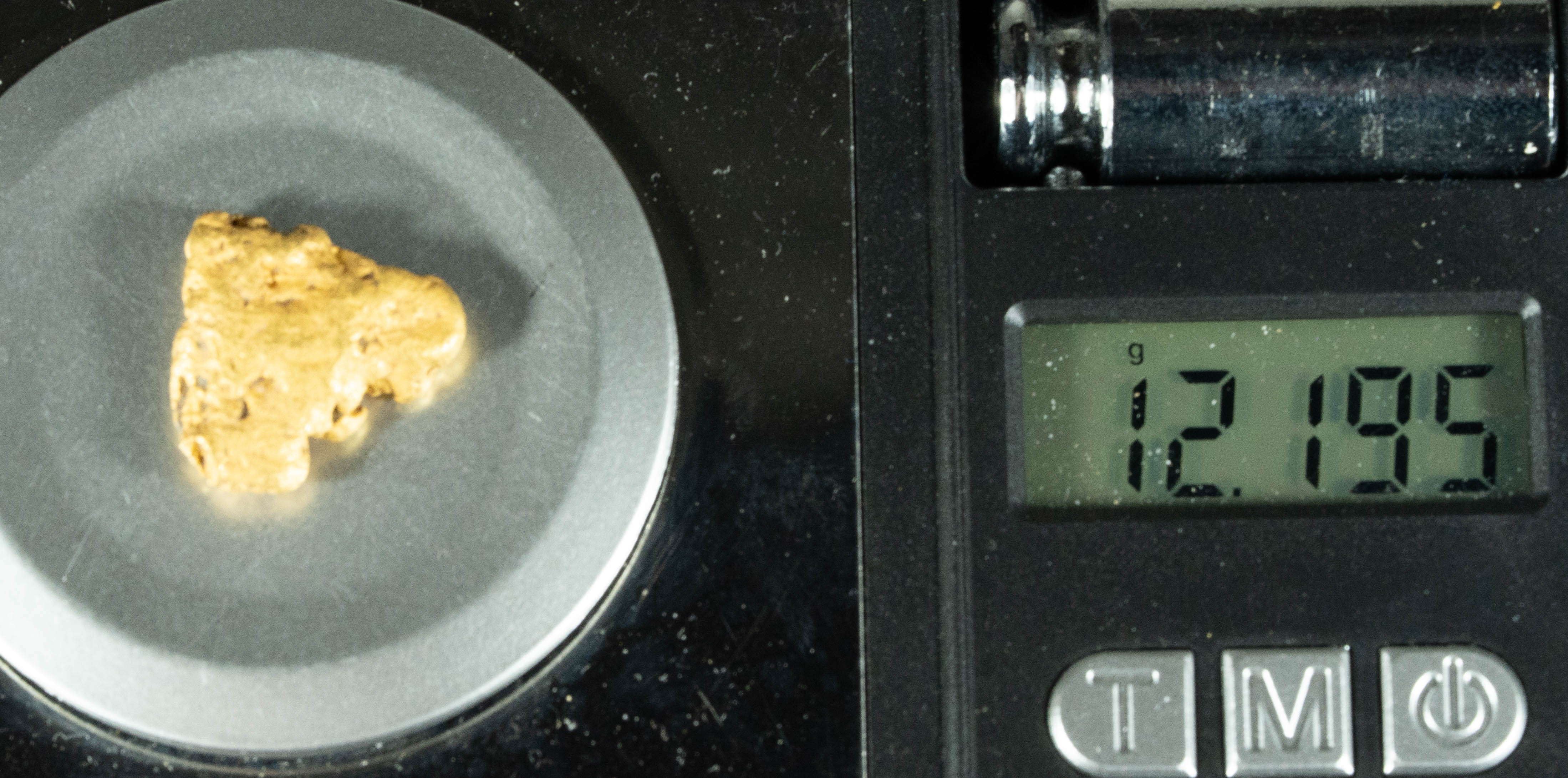 #74 Sonora Mexico Natural Gold Nugget 12.19 Grams Genuine