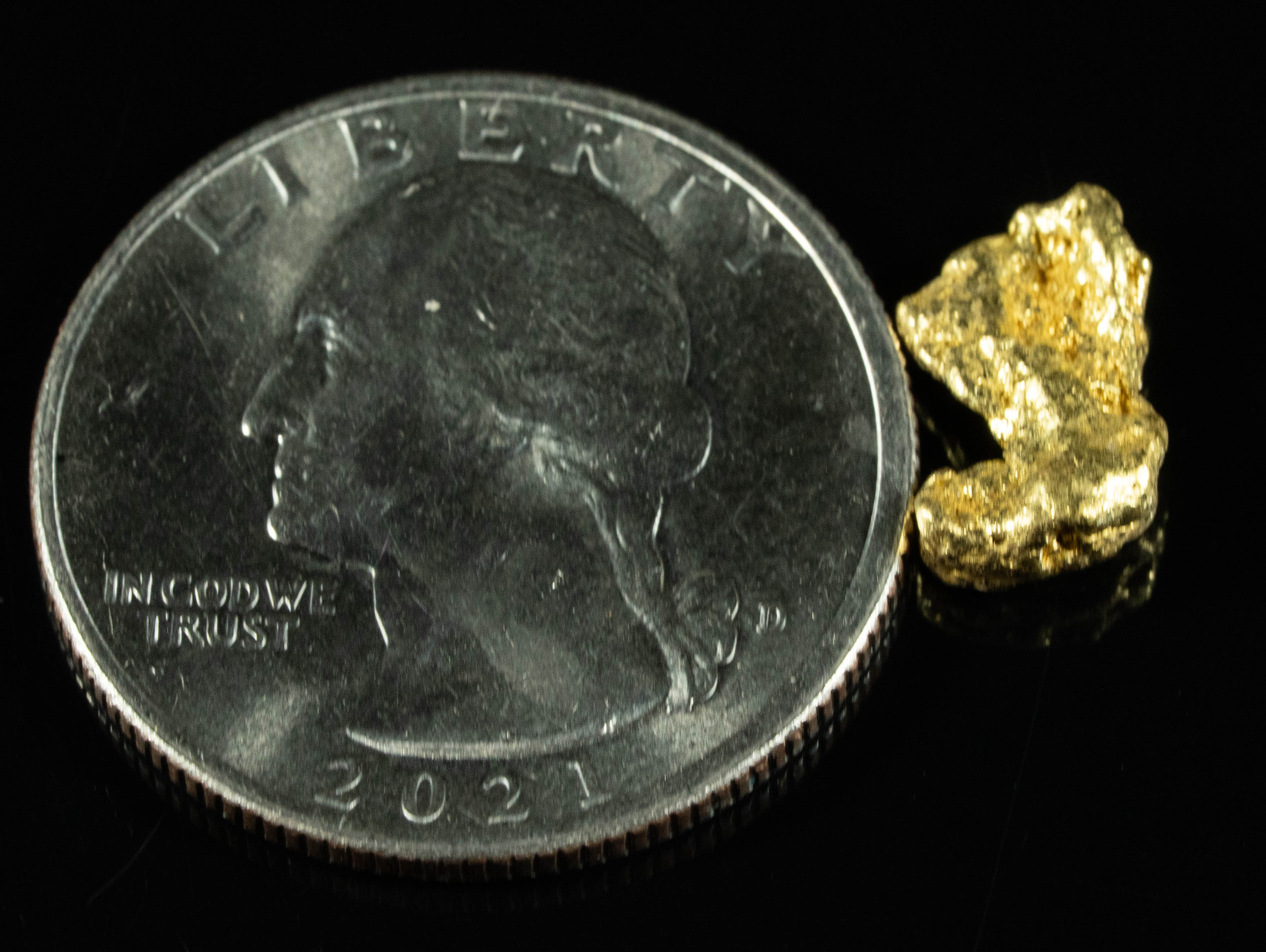 #76 Sonora Mexico Natural Gold Nugget 1.23 Grams Genuine
