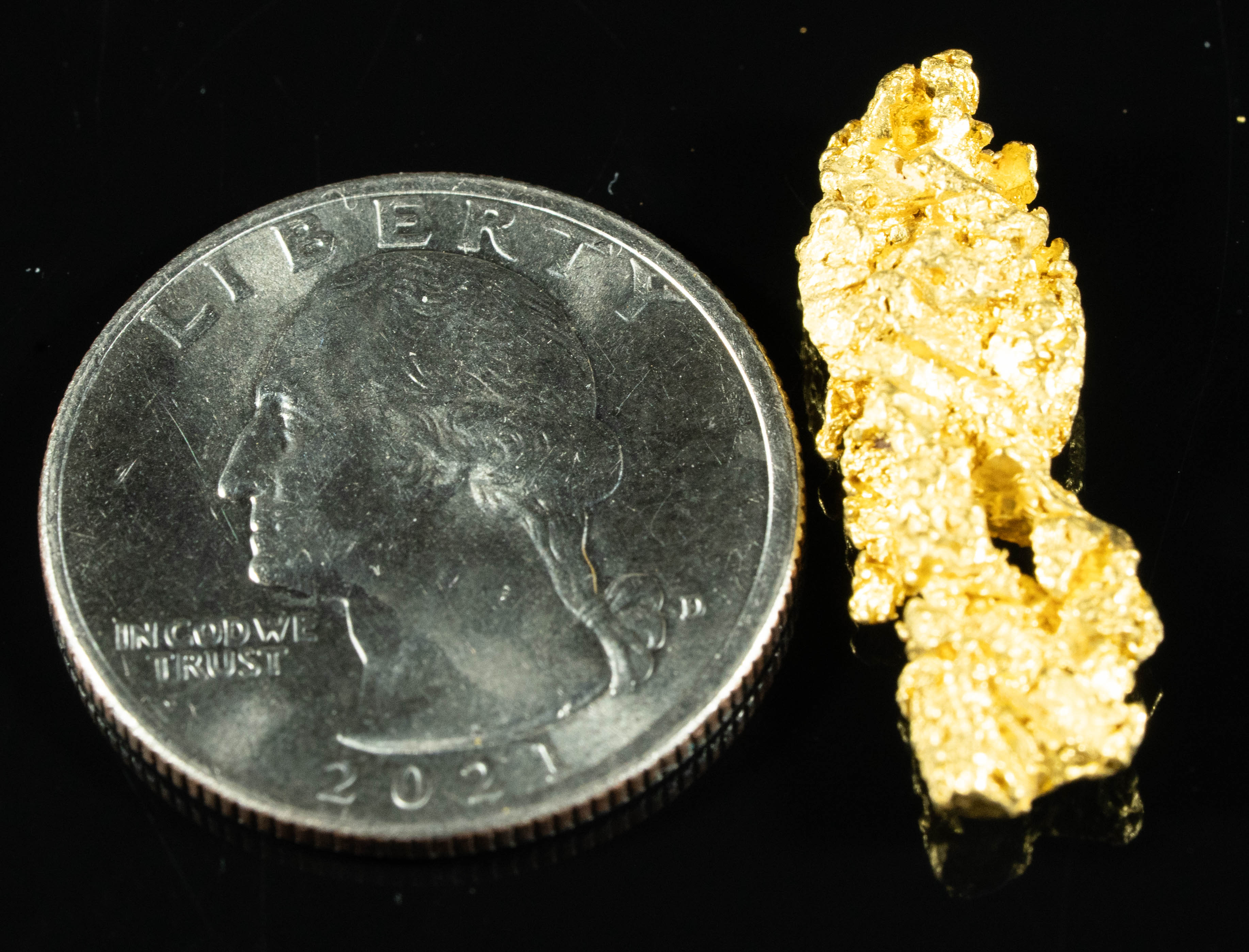 #1081 Natural Gold Nugget Australian 6.75 Grams Genuine