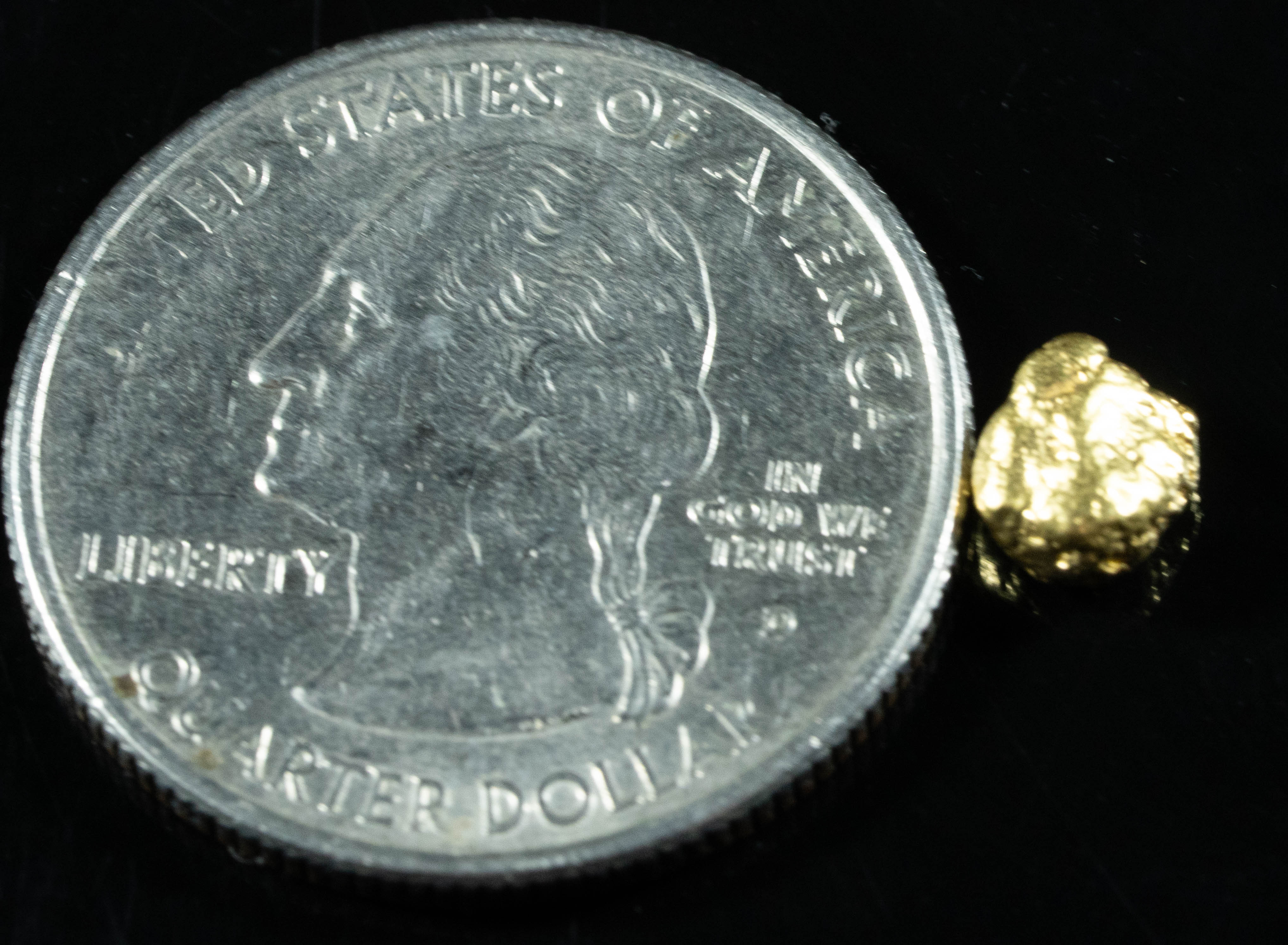 #146 Alaskan BC Natural Gold Nugget .78 Grams Genuine