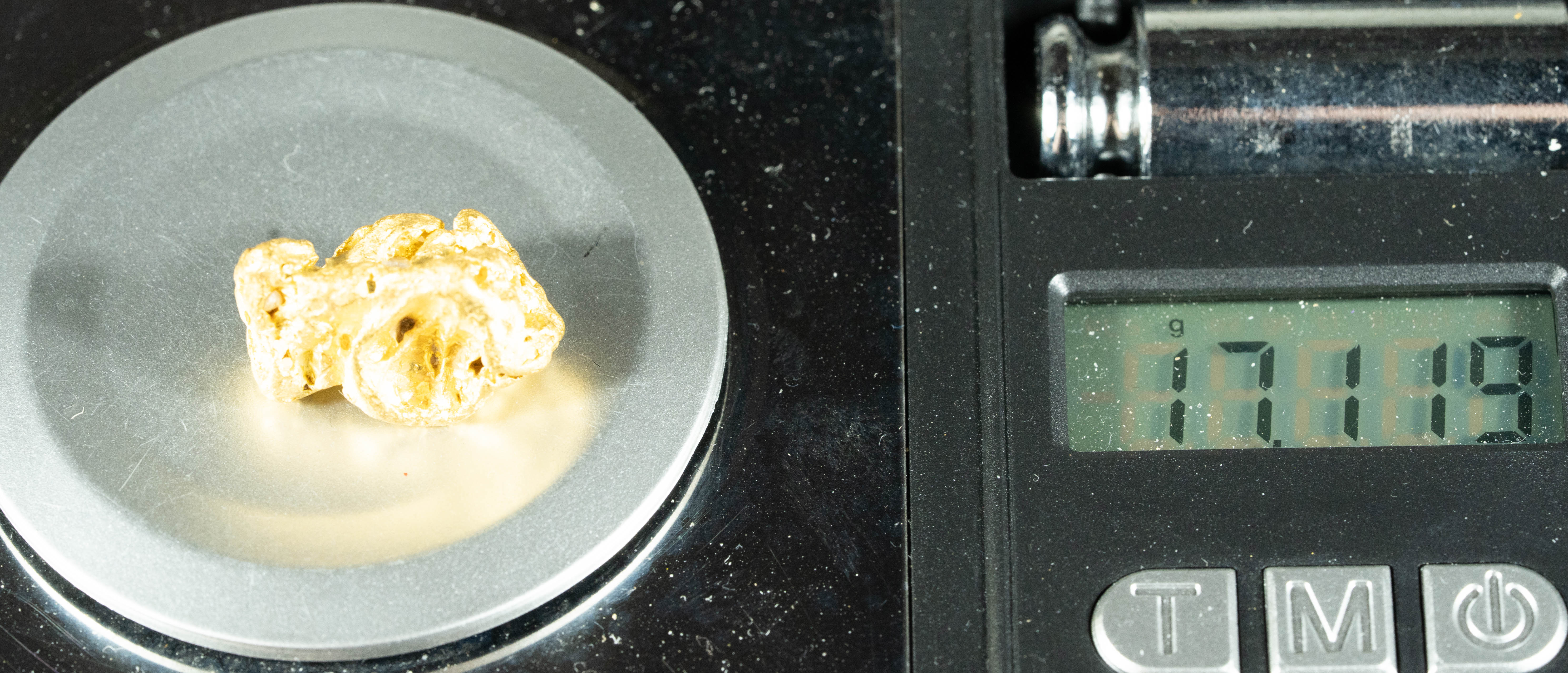 #1091 Natural Gold Nugget Australian 17.11 Grams Genuine