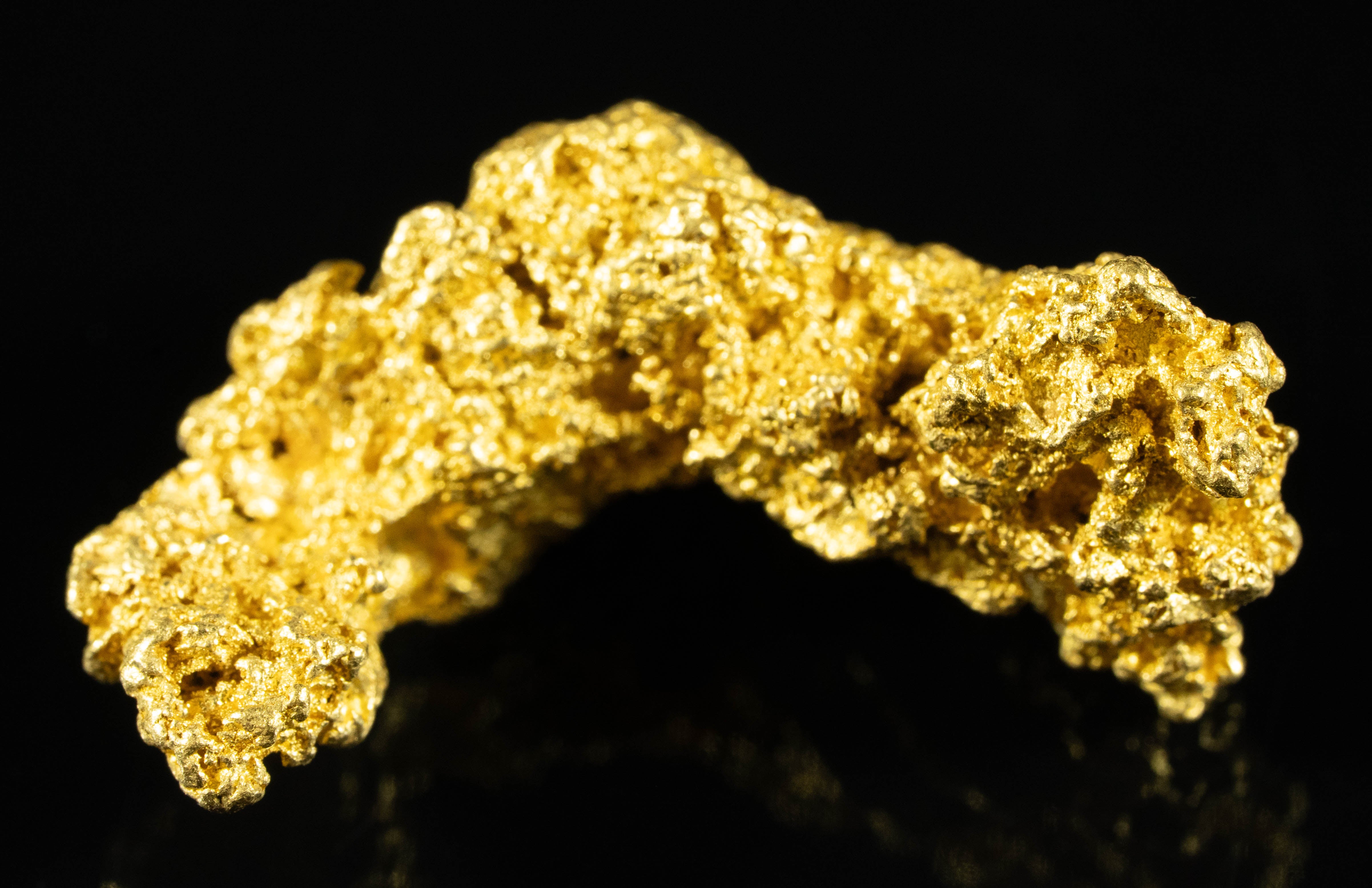 #1095 Natural Gold Nugget Australian 13.15 Grams Genuine