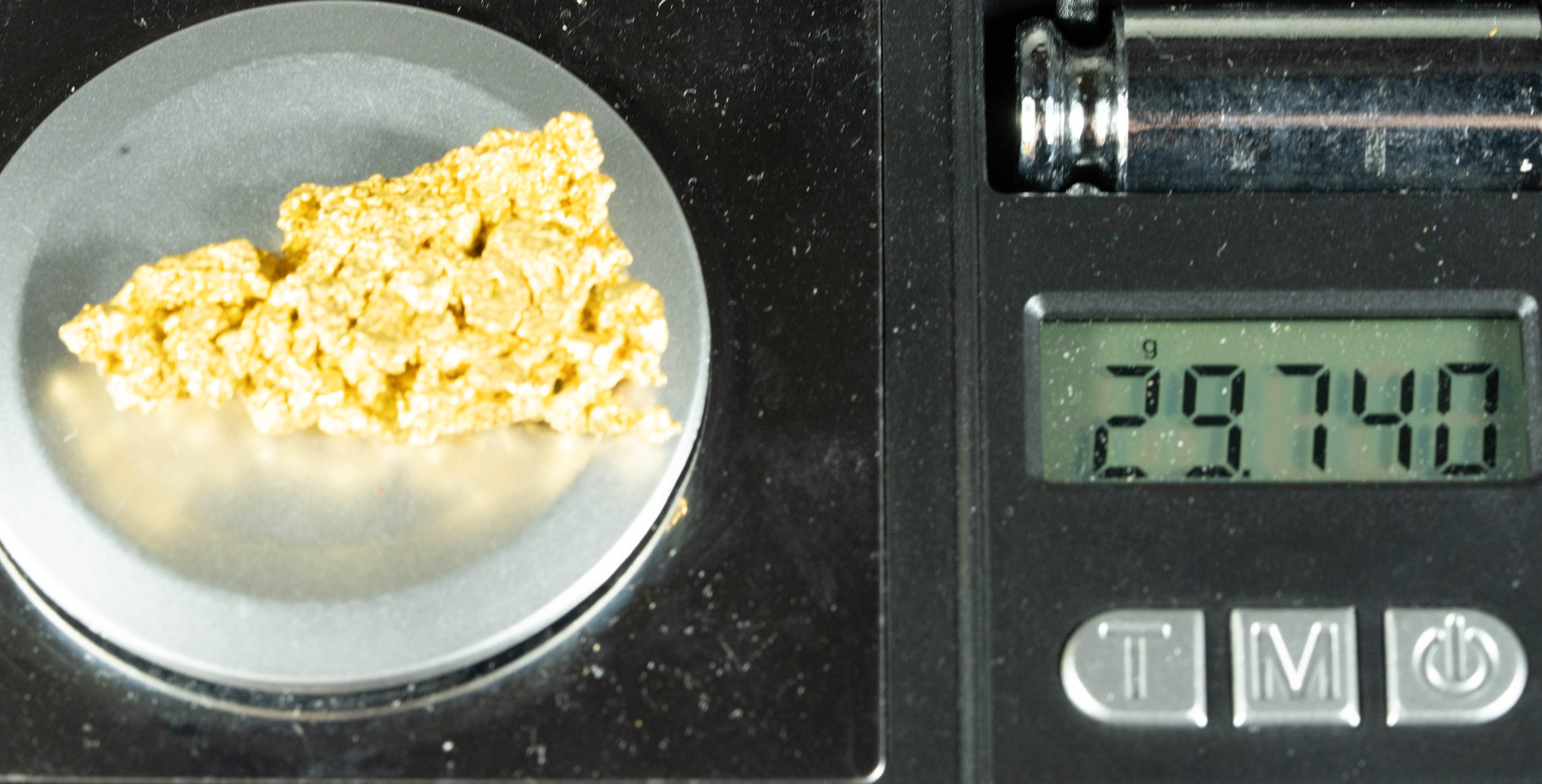 #1210 Natural Gold Nugget Australian 29.74 Grams Genuine