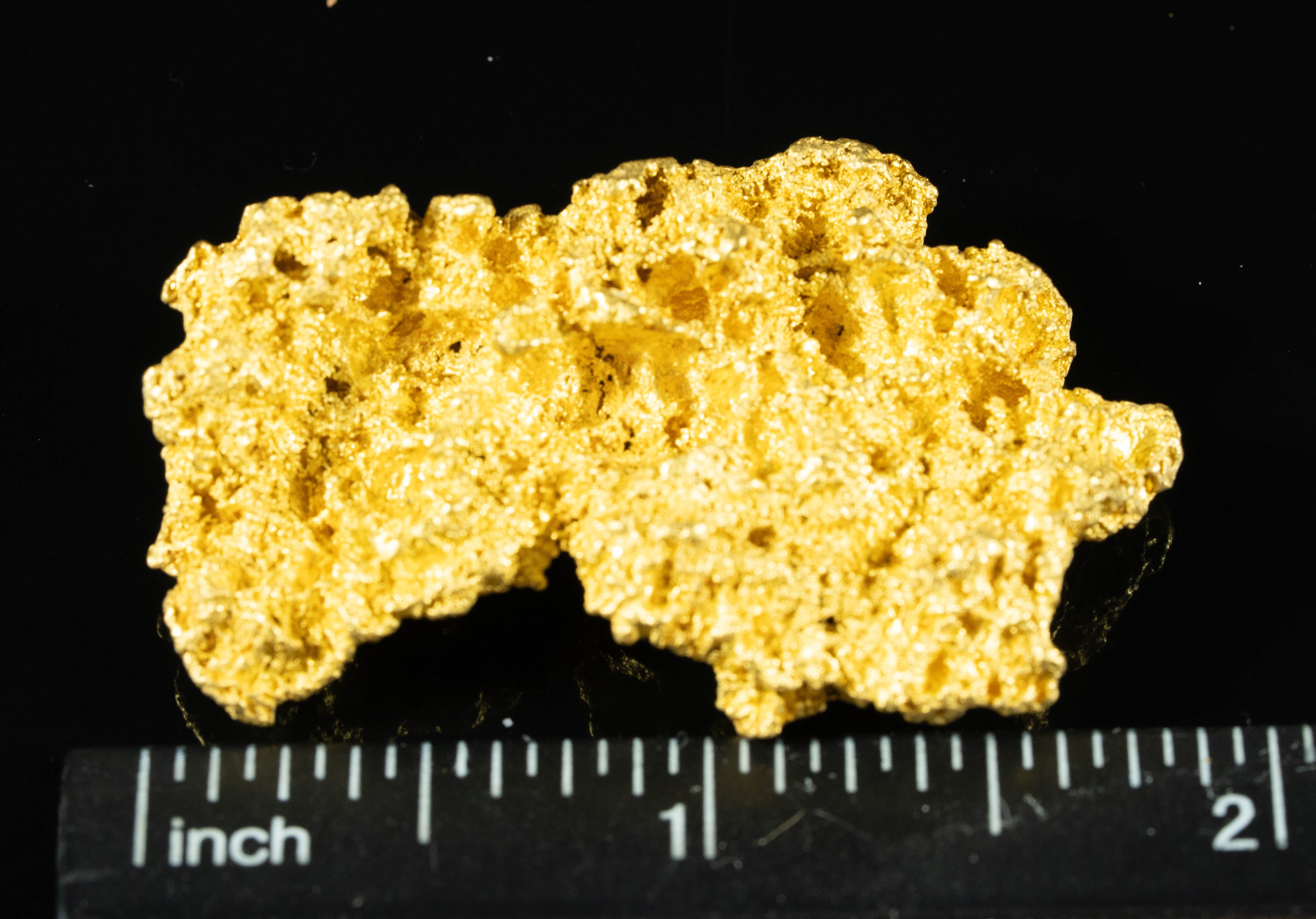 #1221 Natural Gold Nugget Australian 36.83 Grams Genuine