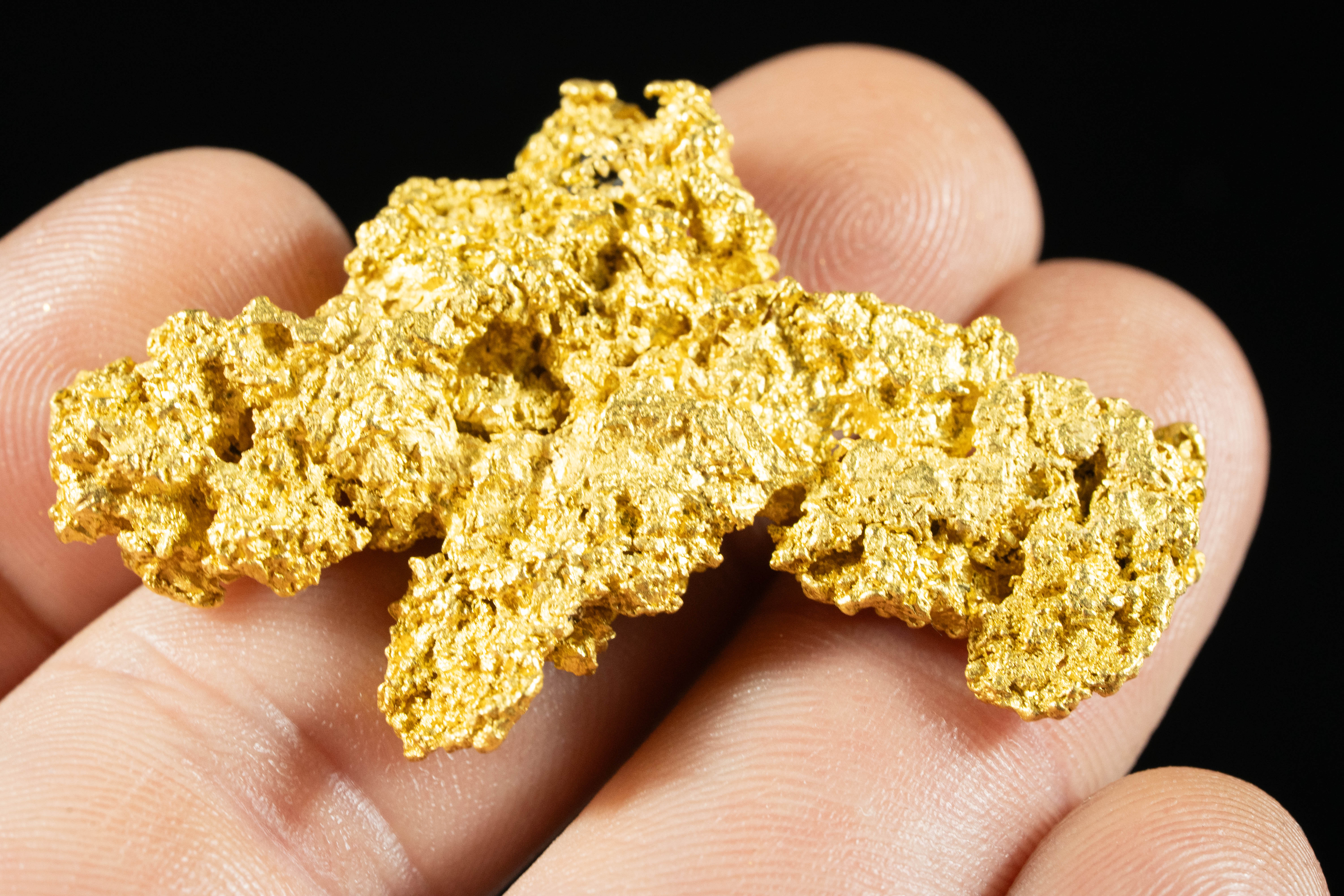 #1223 Natural Gold Nugget Australian 33.00 Grams Genuine