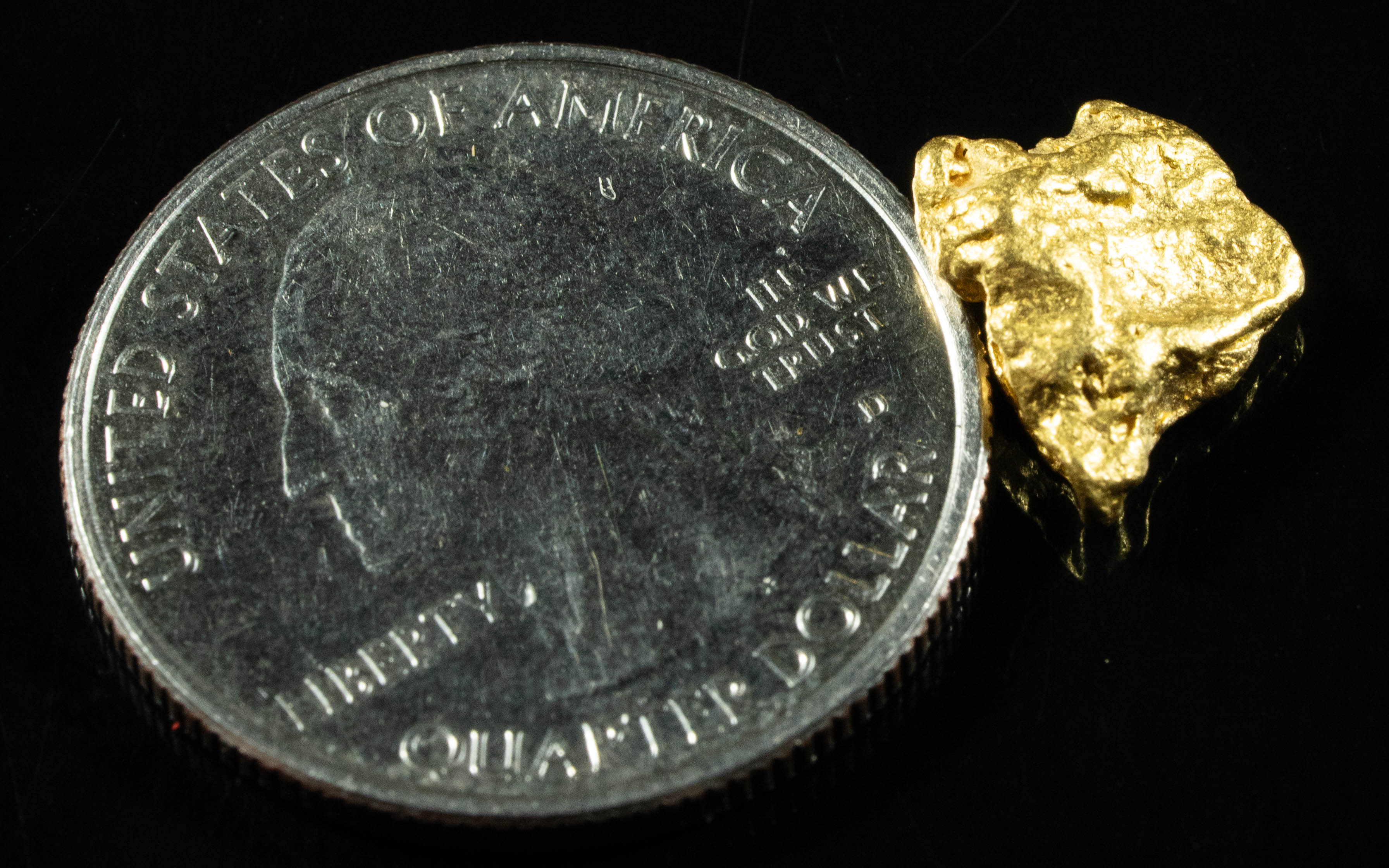 #907 Natural Gold Nugget Australian 2.57 Grams Genuine