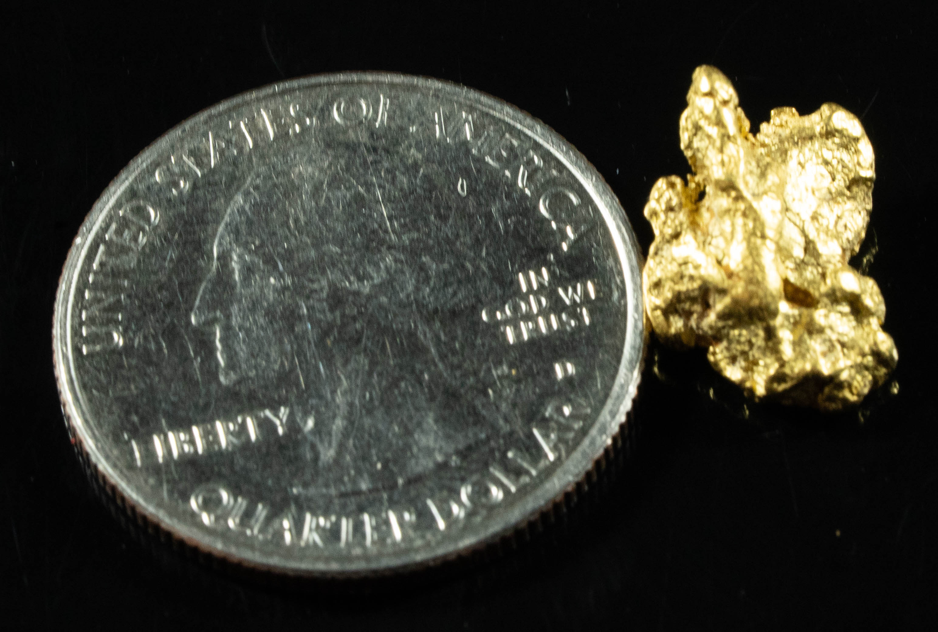 #910 Natural Gold Nugget Australian 3.50 Grams Genuine