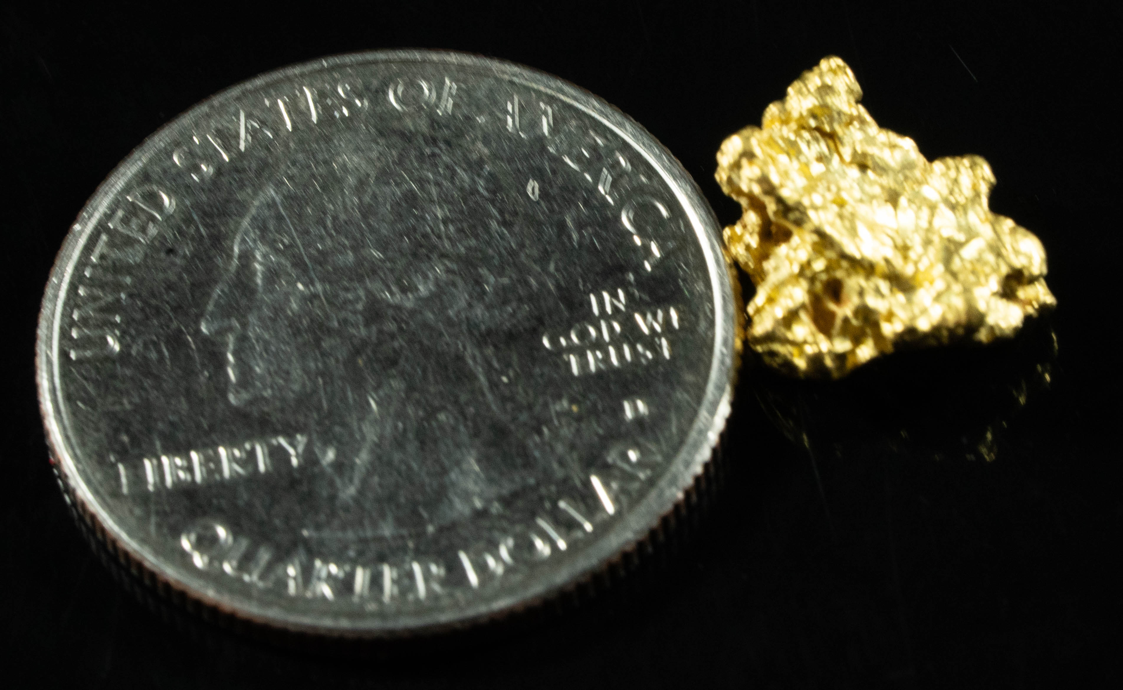 #913 Natural Gold Nugget Australian 2.96 Grams Genuine