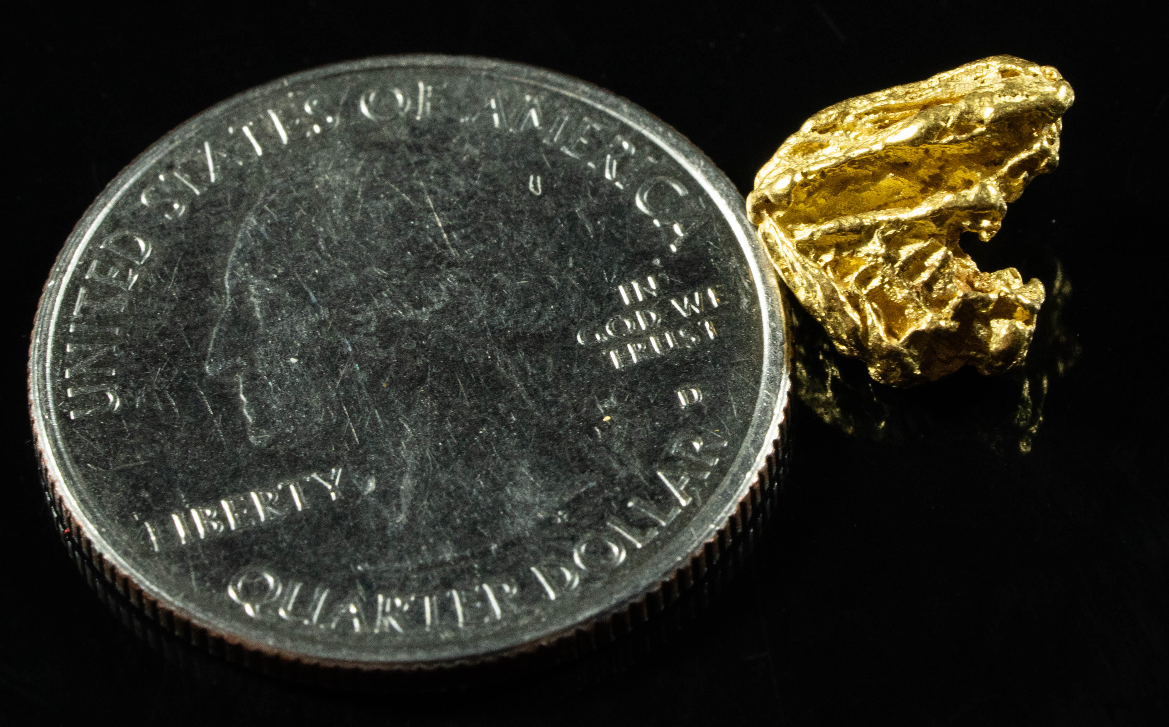 #920 Natural Gold Nugget Australian 2.33 Grams Genuine