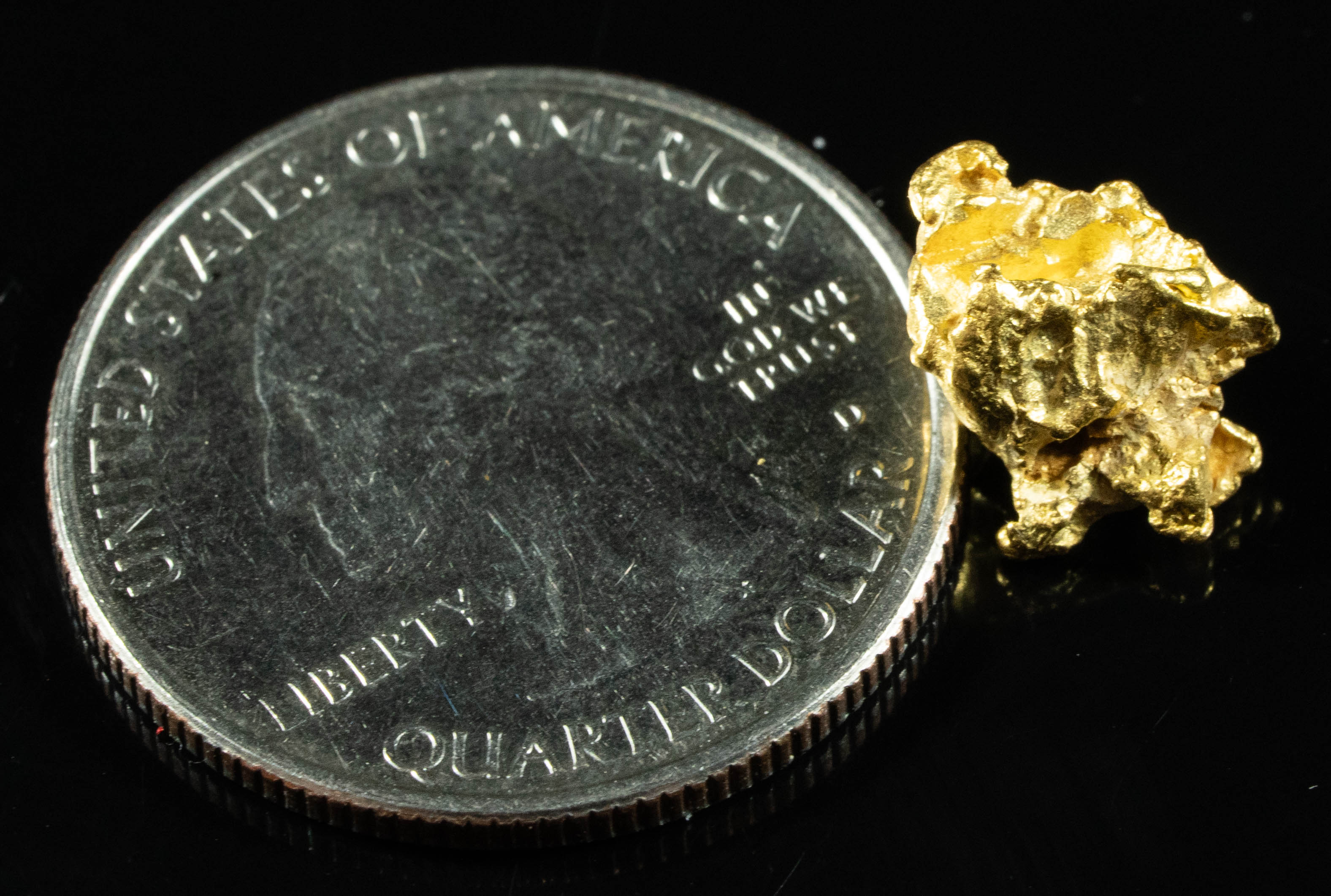 #934 Natural Gold Nugget Australian 2.82 Grams Genuine