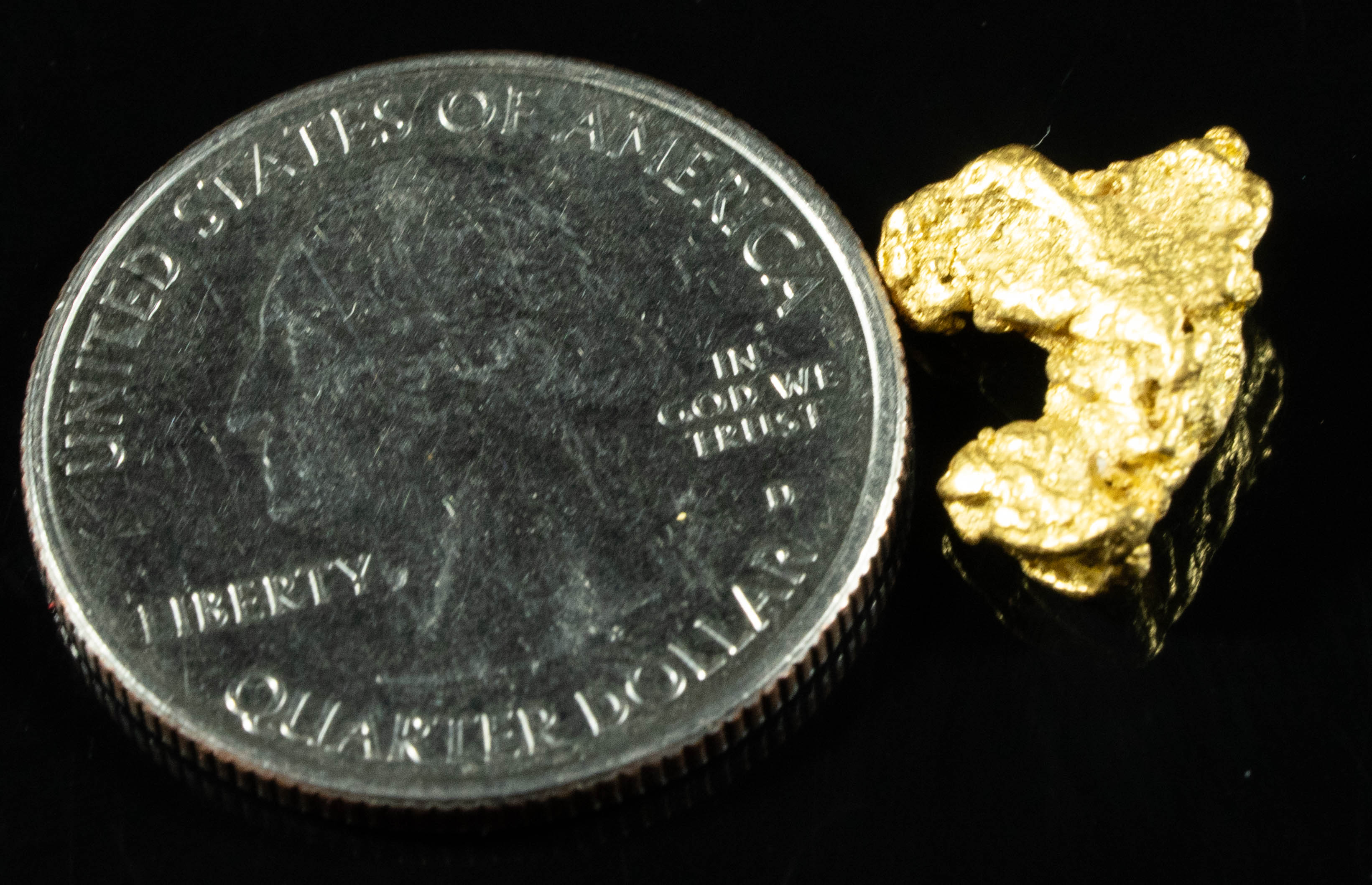 #938 Natural Gold Nugget Australian 3.49 Grams Genuine