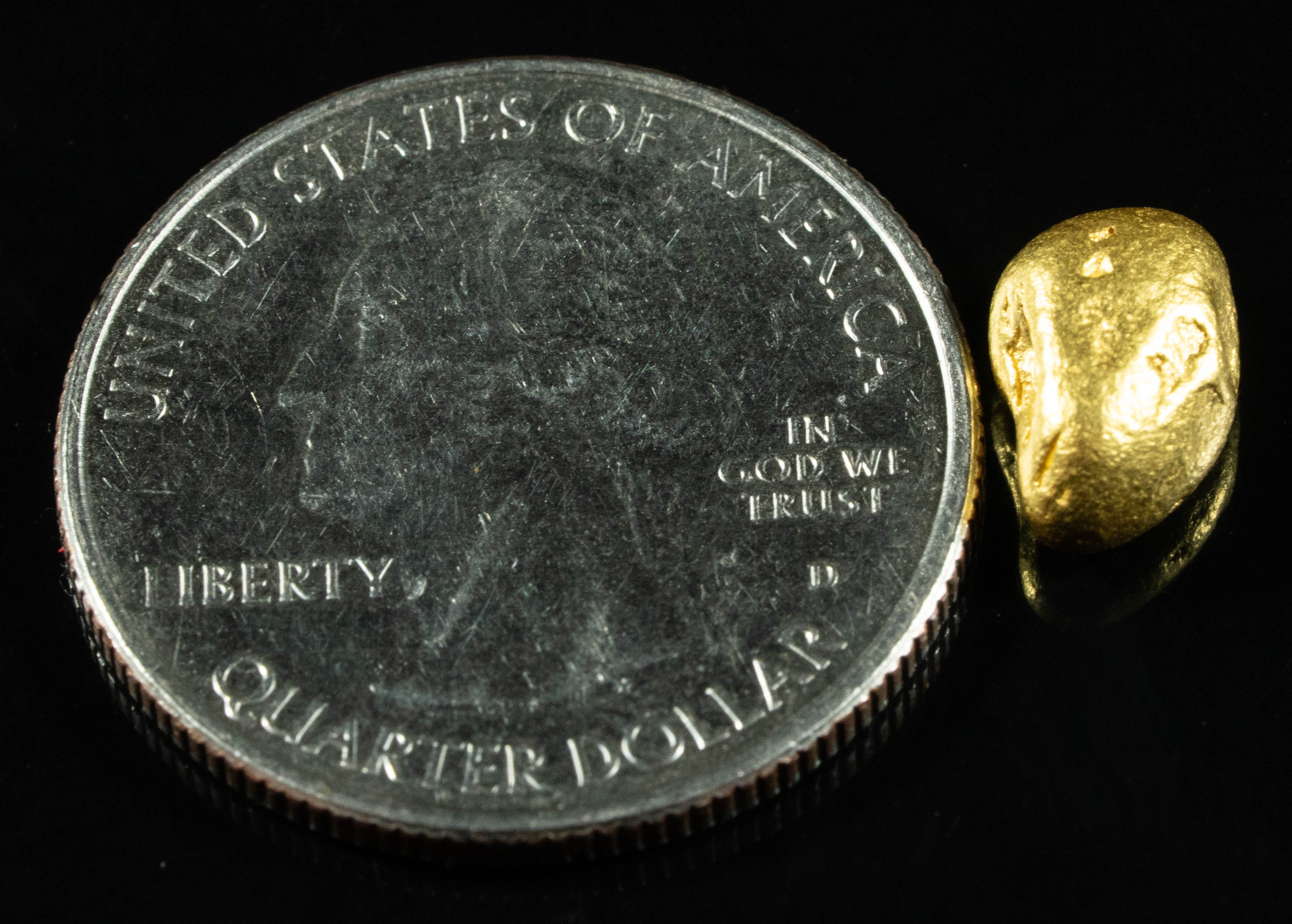 #944 Natural Gold Nugget Australian 2.93 Grams Genuine