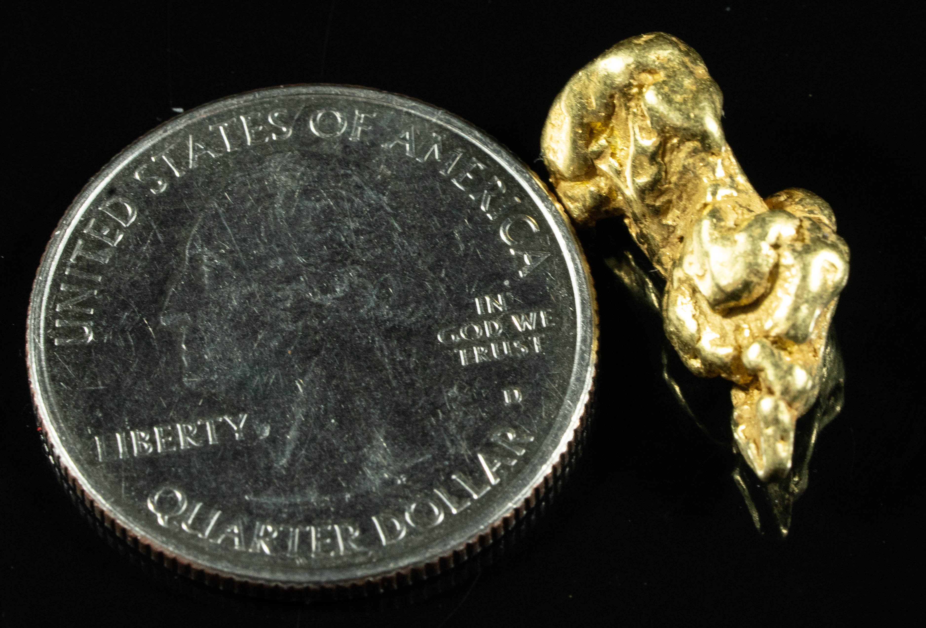 #526 Alaskan BC Natural Gold Nugget 6.79 Grams Genuine