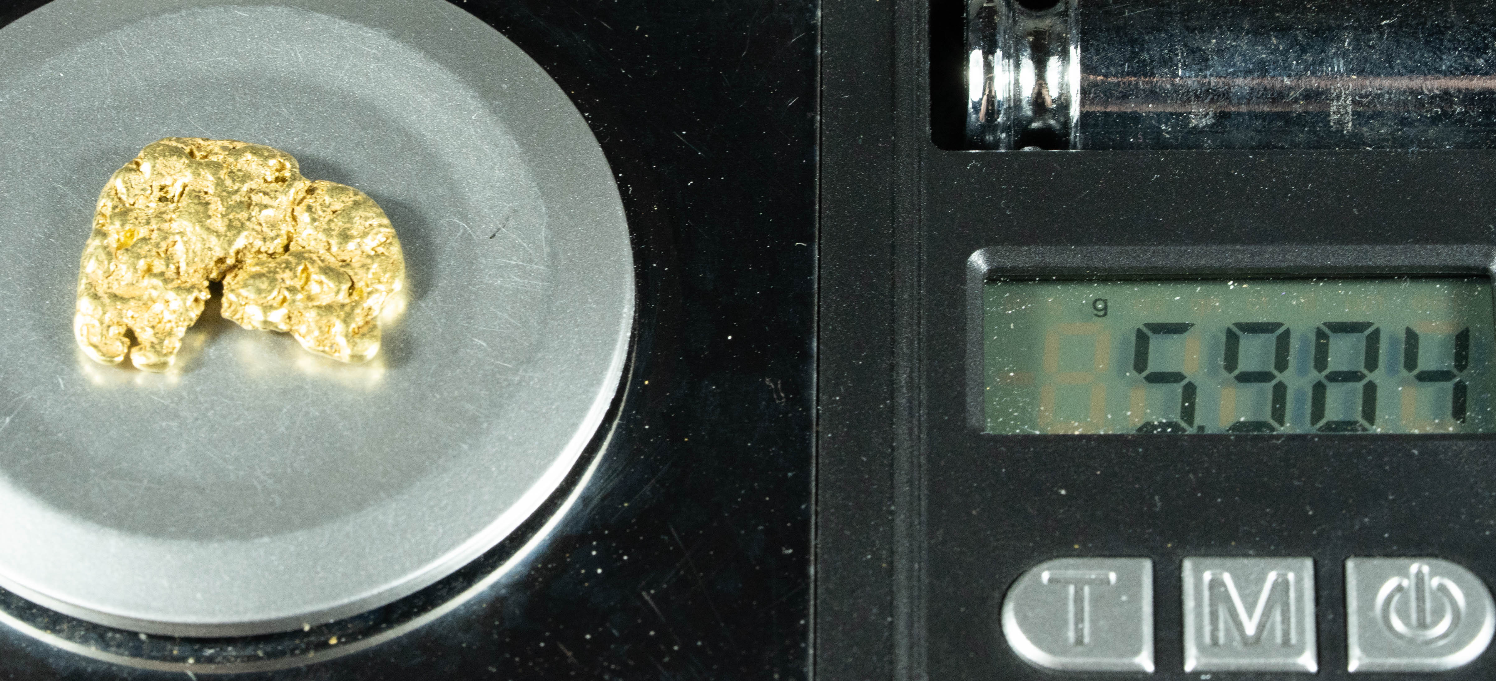 #527 Alaskan BC Natural Gold Nugget 5.98 Grams Genuine