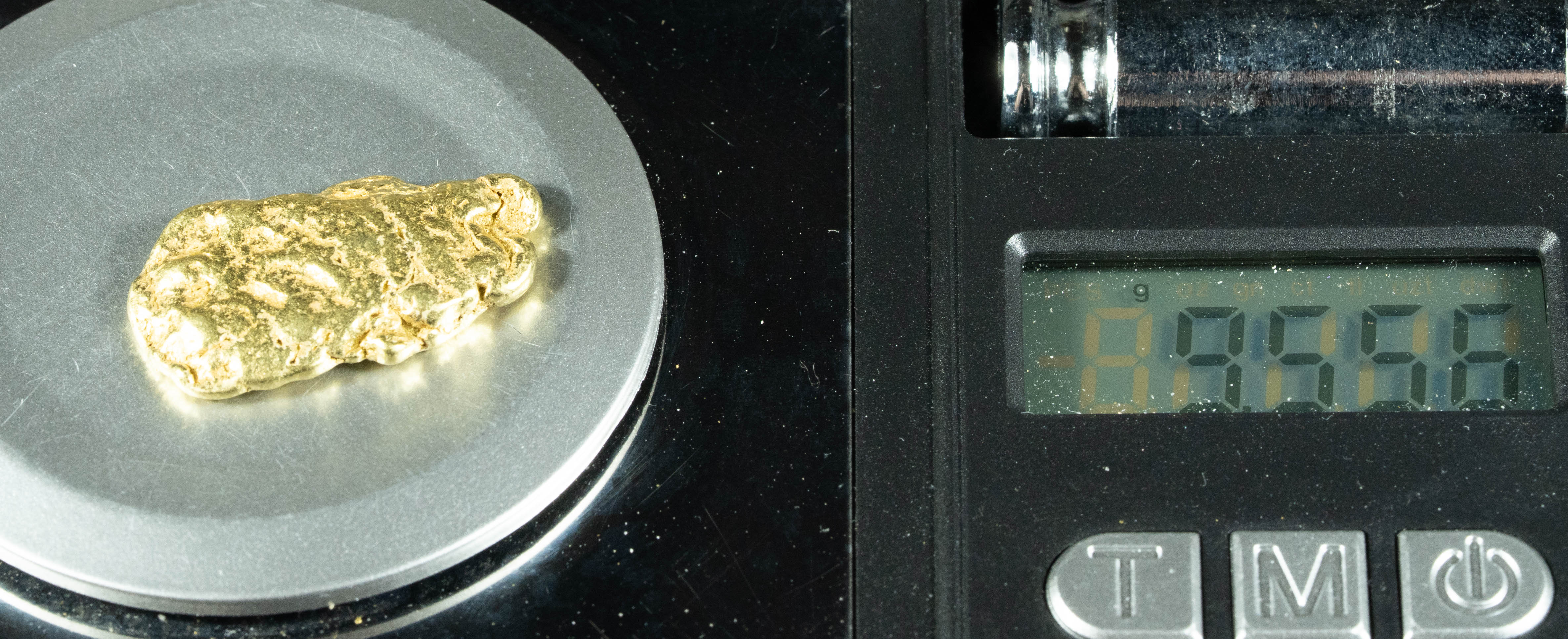 #530 Alaskan BC Natural Gold Nugget 9.55 Grams Genuine
