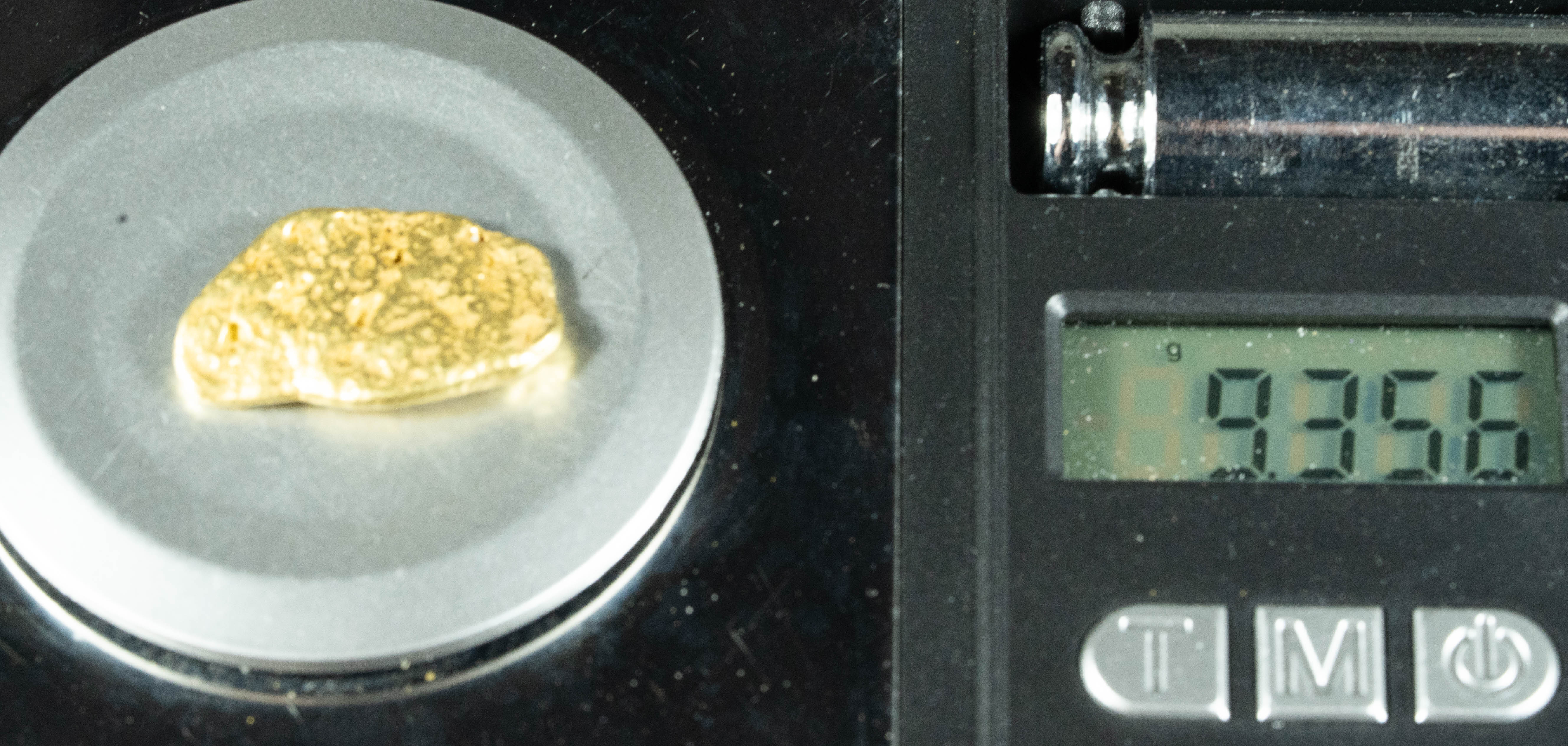 #536 Alaskan BC Natural Gold Nugget 9.35 Grams Genuine