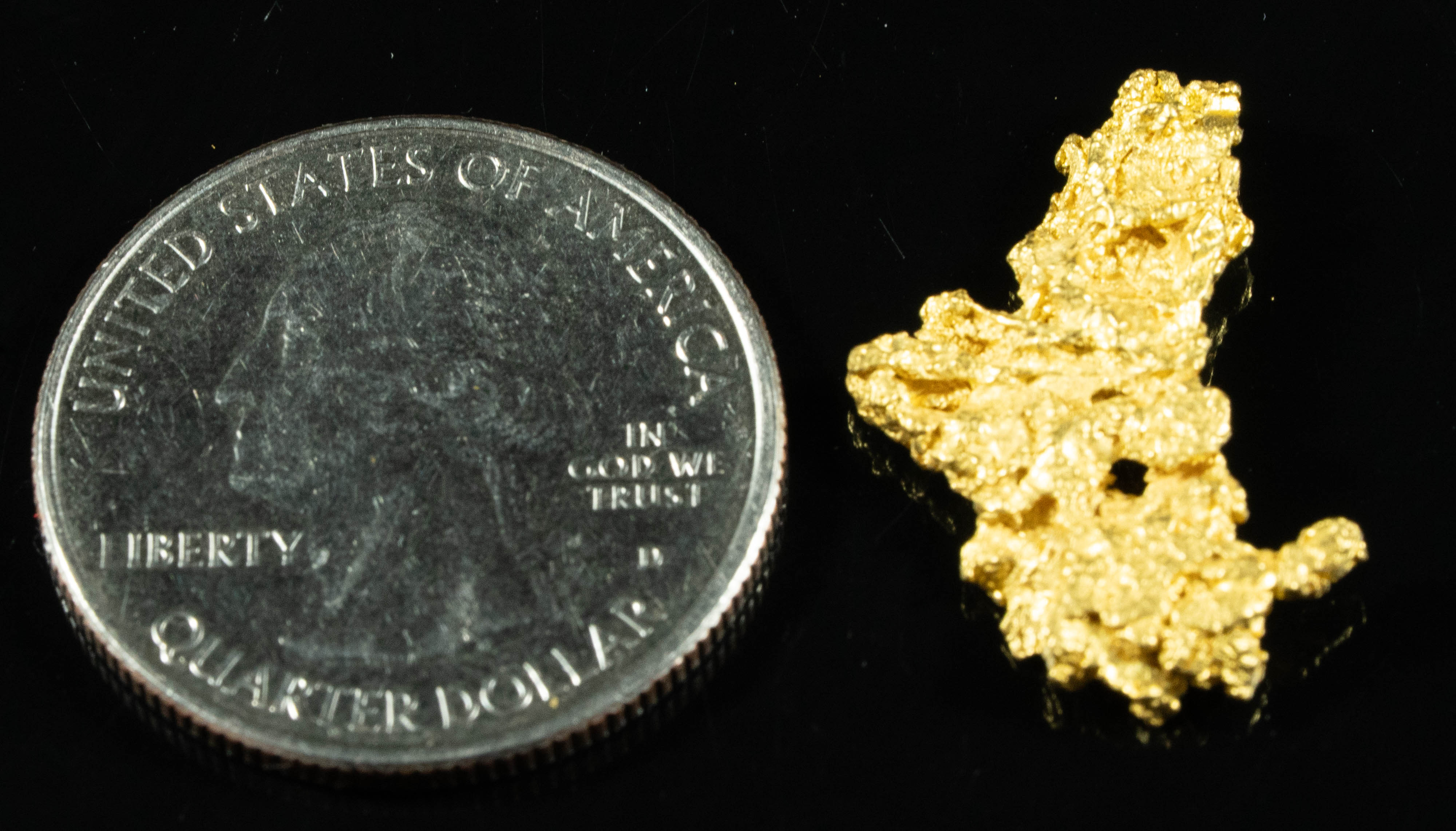 #946 Natural Gold Nugget Australian 4.40 Grams Genuine