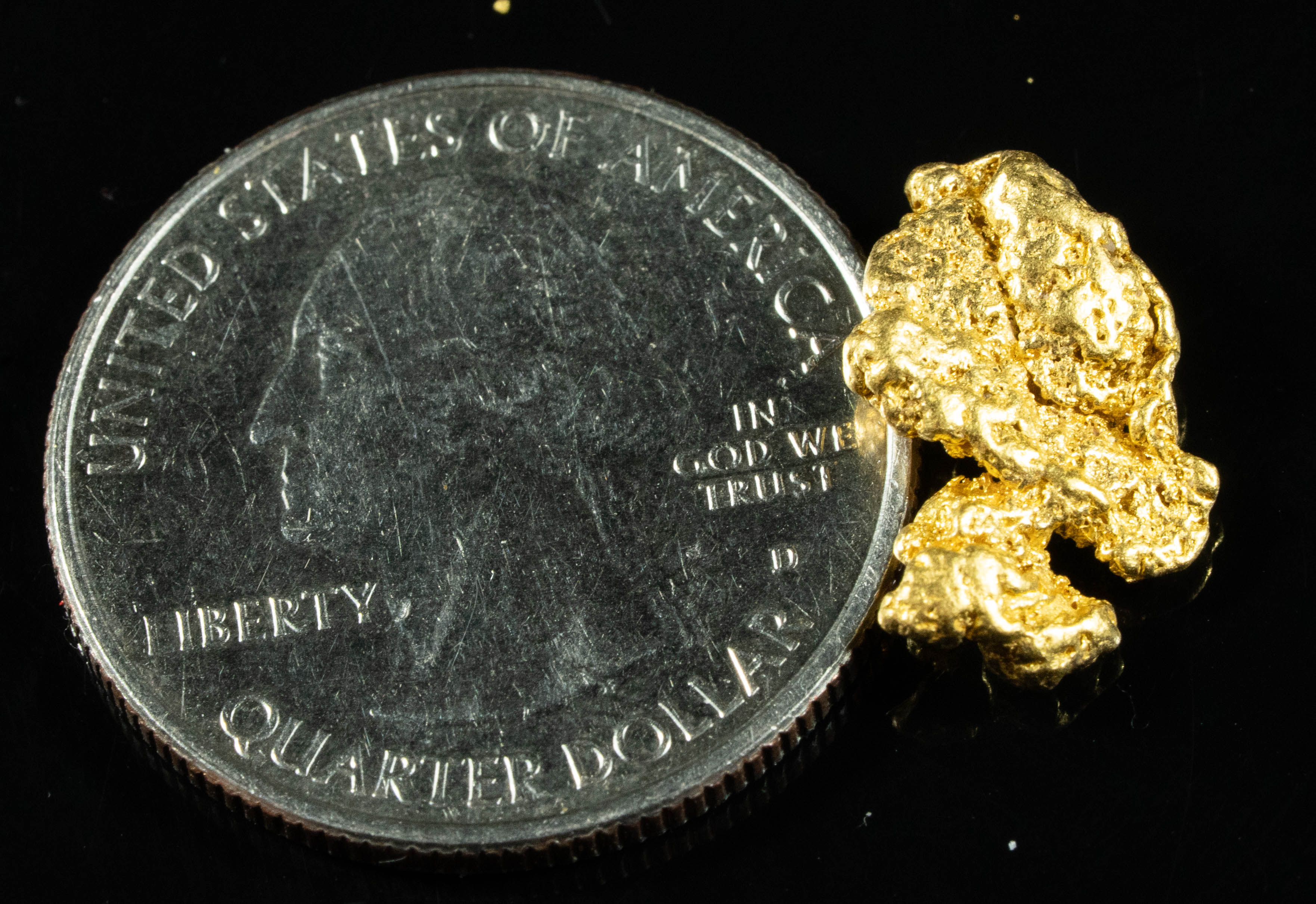 #949 Natural Gold Nugget Australian 2.69 Grams Genuine