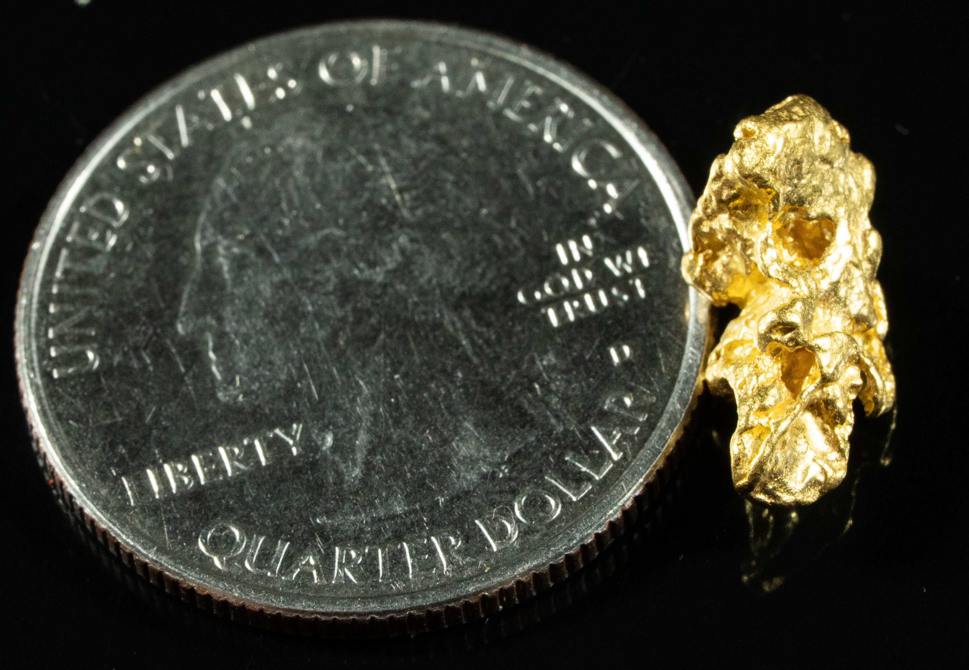 #952 Natural Gold Nugget Australian 2.53 Grams Genuine