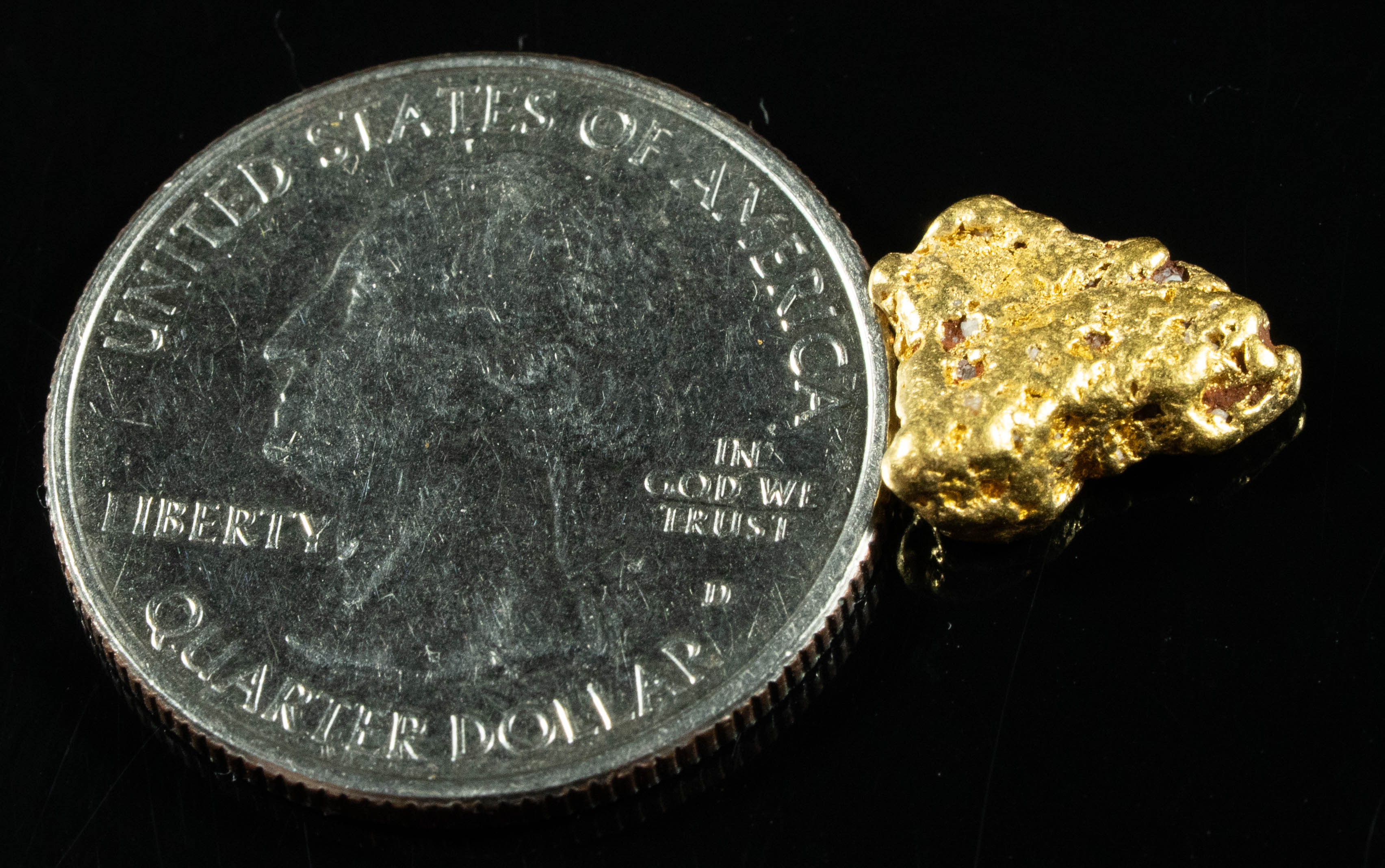 #953 Natural Gold Nugget Australian 2.07 Grams Genuine