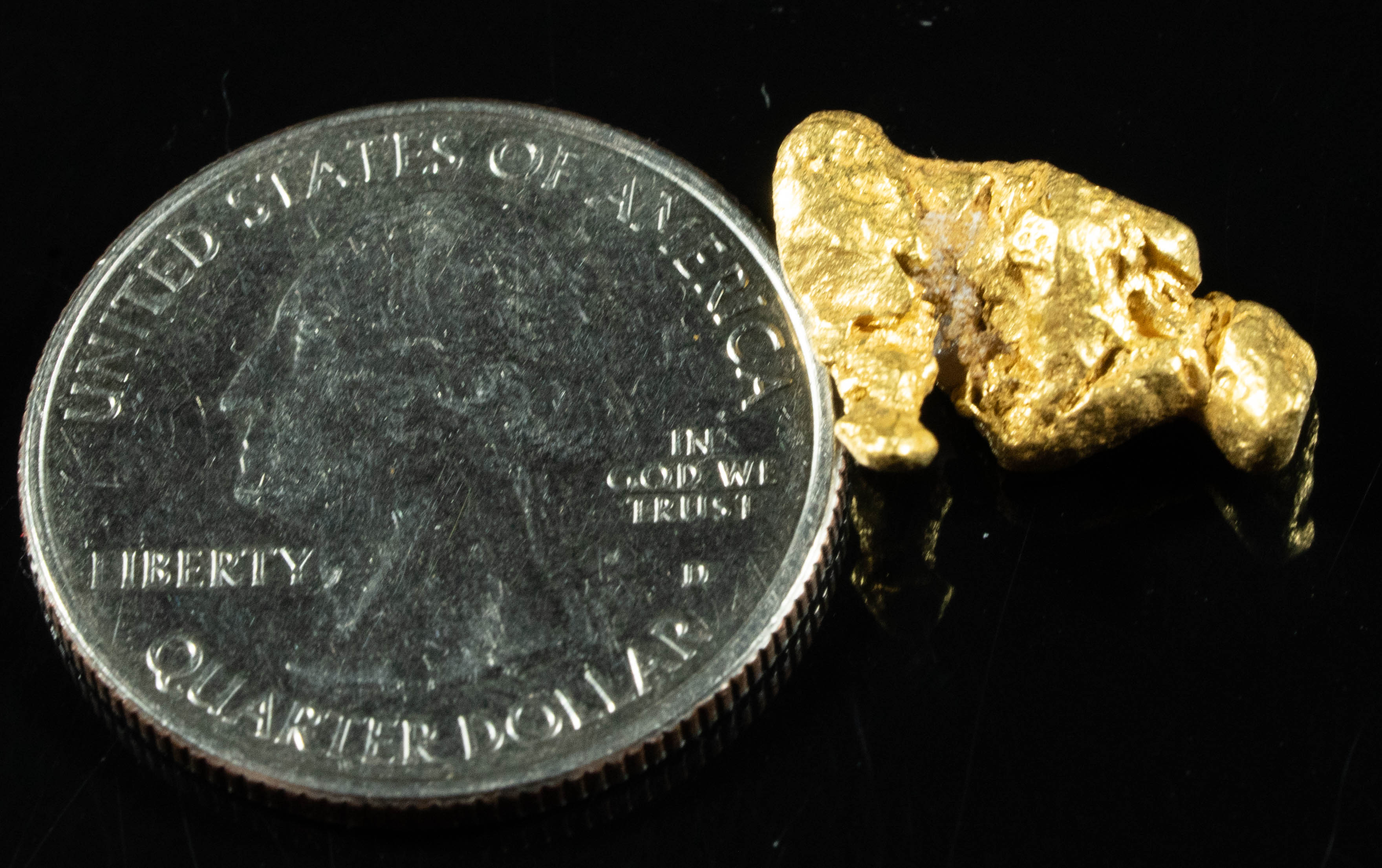 #954 Natural Gold Nugget Australian 4.55 Grams Genuine