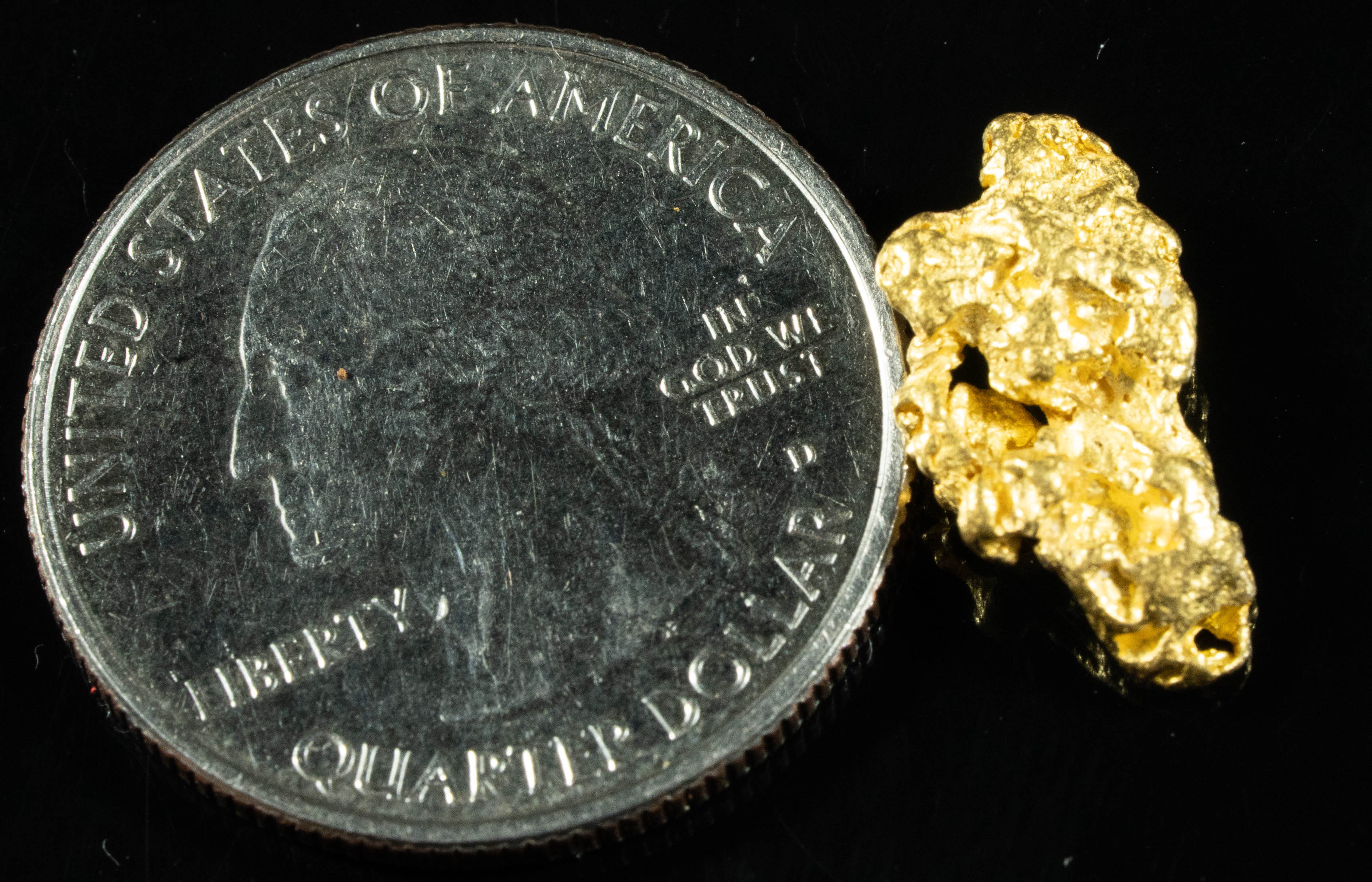 #955 Natural Gold Nugget Australian 2.50 Grams Genuine