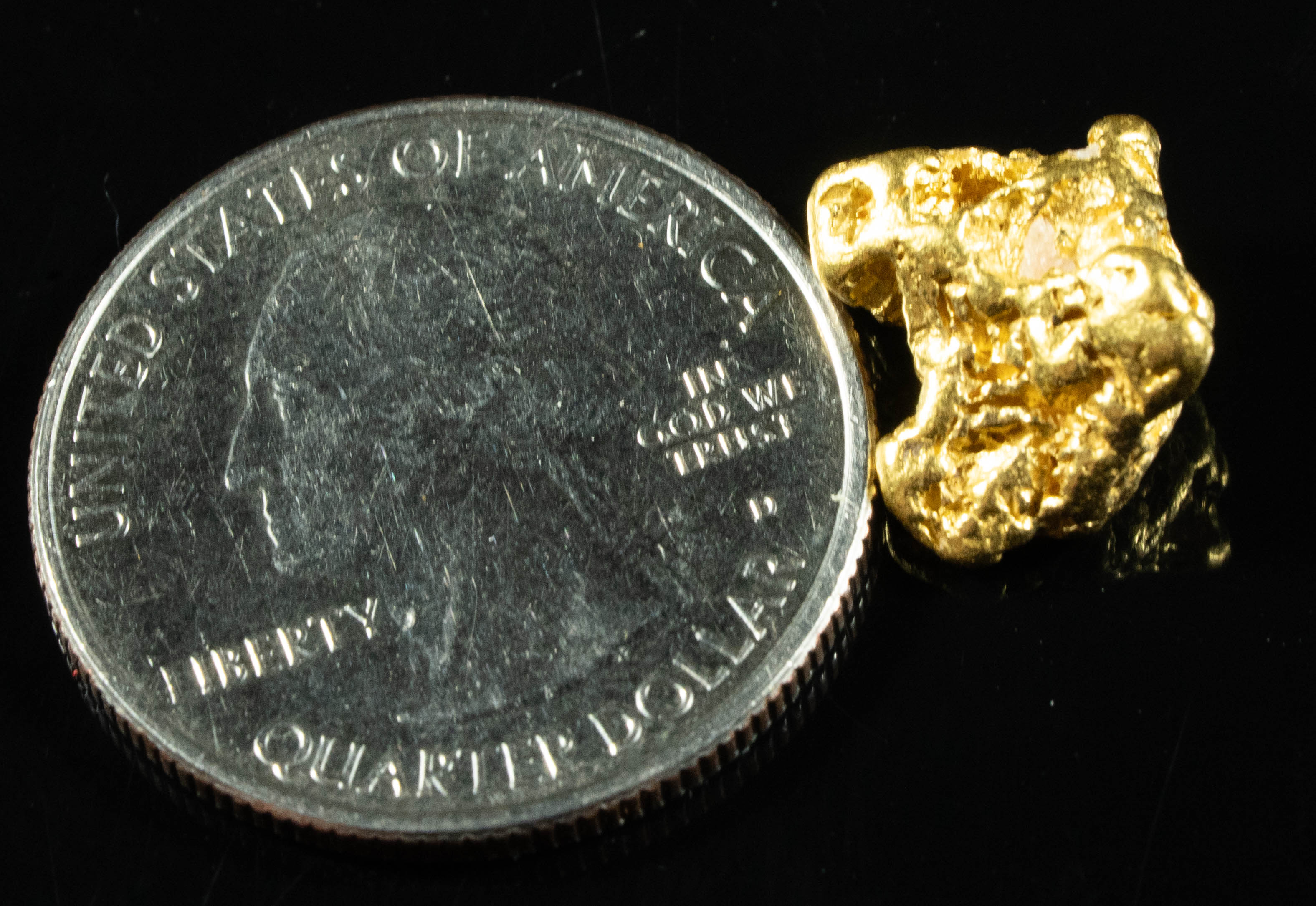 #960 Natural Gold Nugget Australian 4.51 Grams Genuine