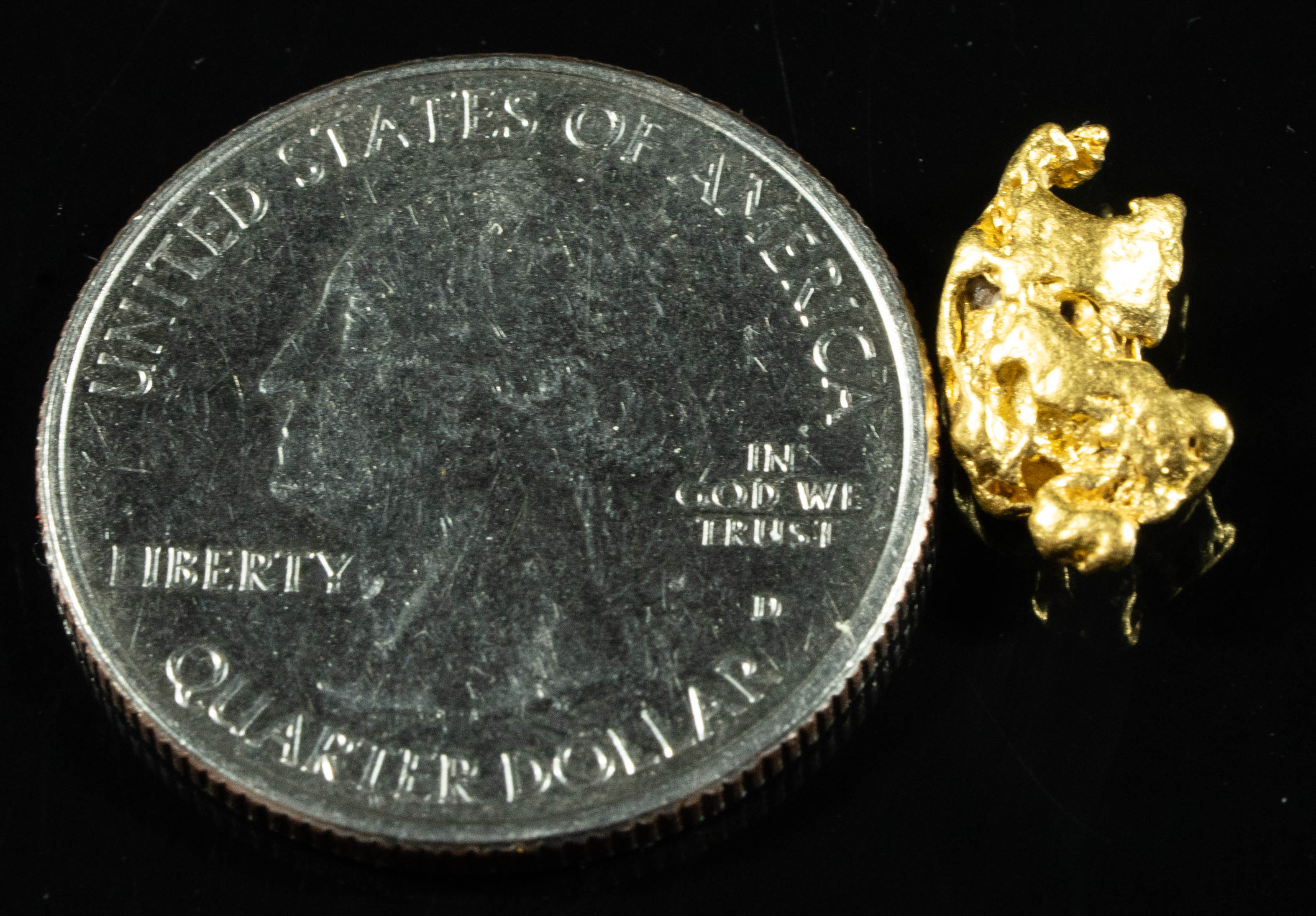#962 Natural Gold Nugget Australian 2.06 Grams Genuine