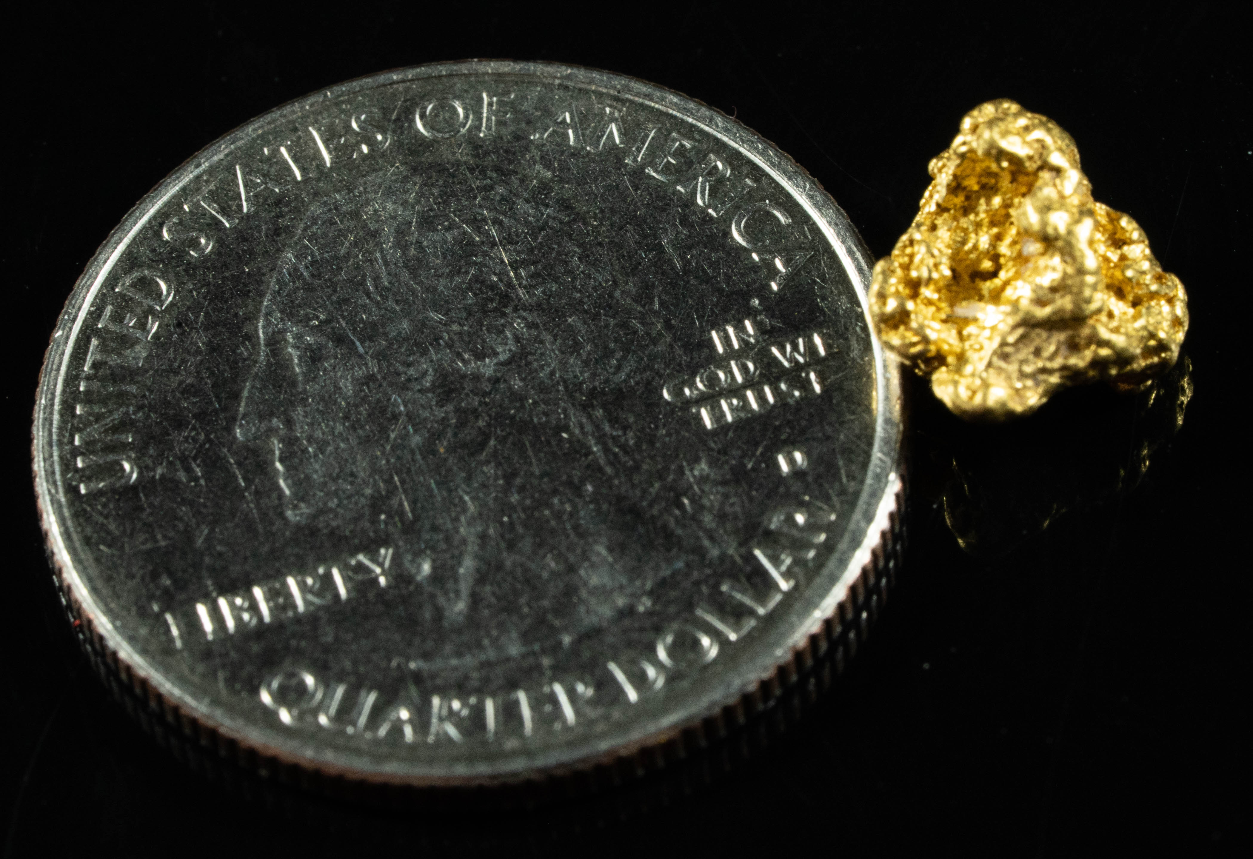 #973 Natural Gold Nugget Australian 2.05 Grams Genuine