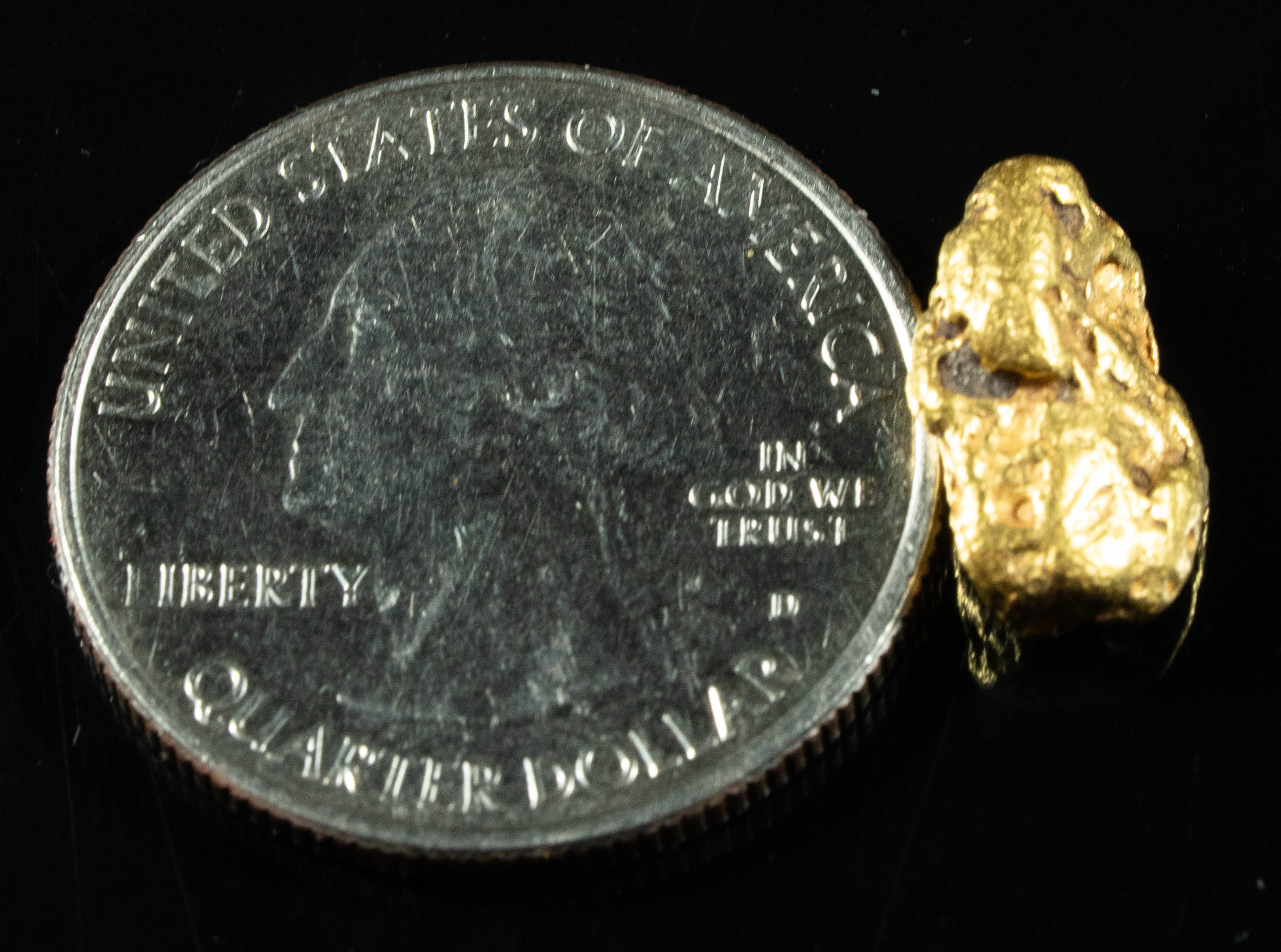 #975 Natural Gold Nugget Australian 3.90 Grams Genuine