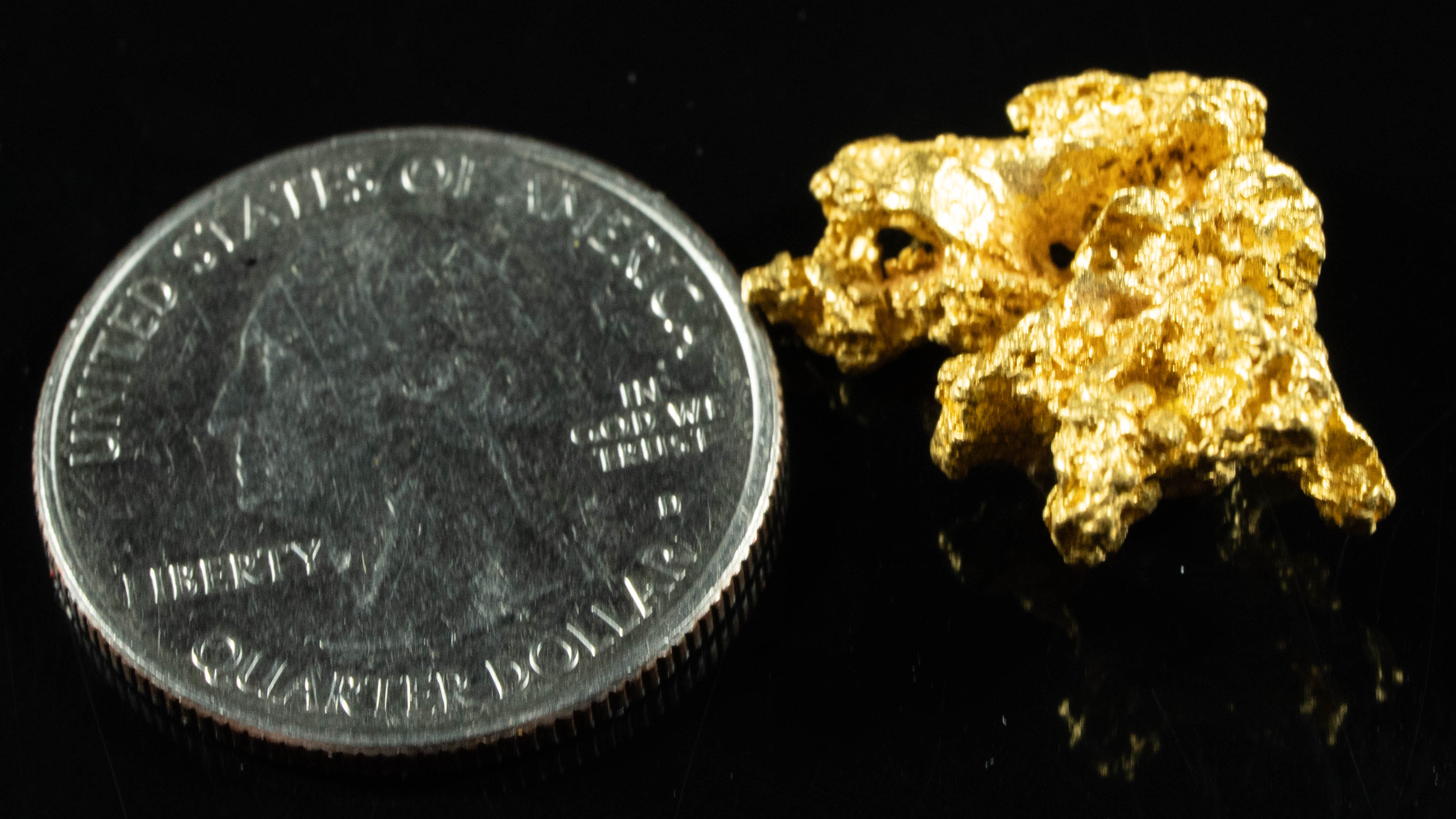 #1200 Natural Gold Nugget Australian 8.24 Grams Genuine