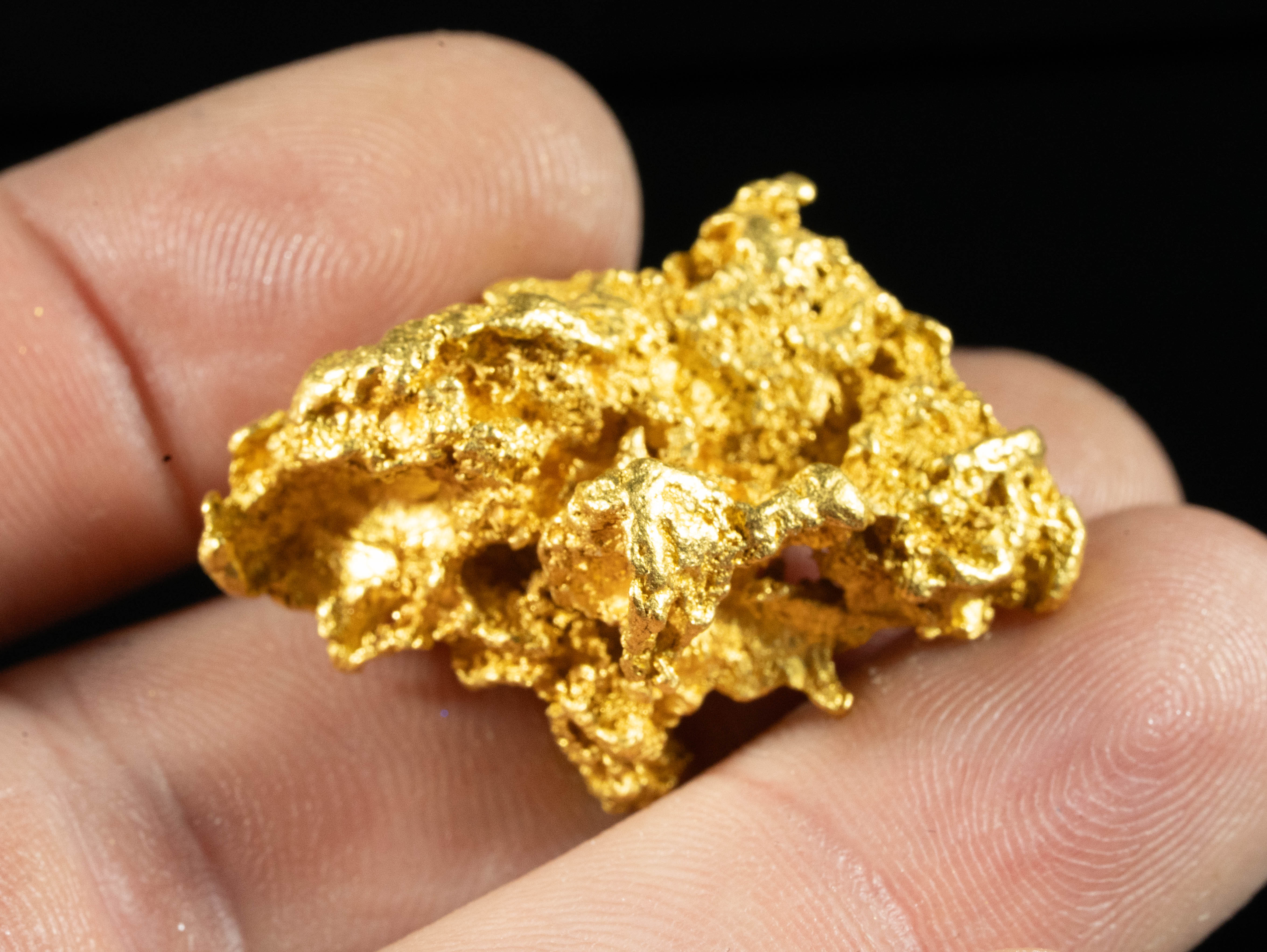 #1228 Natural Gold Nugget Australian 22.17 Grams Genuine