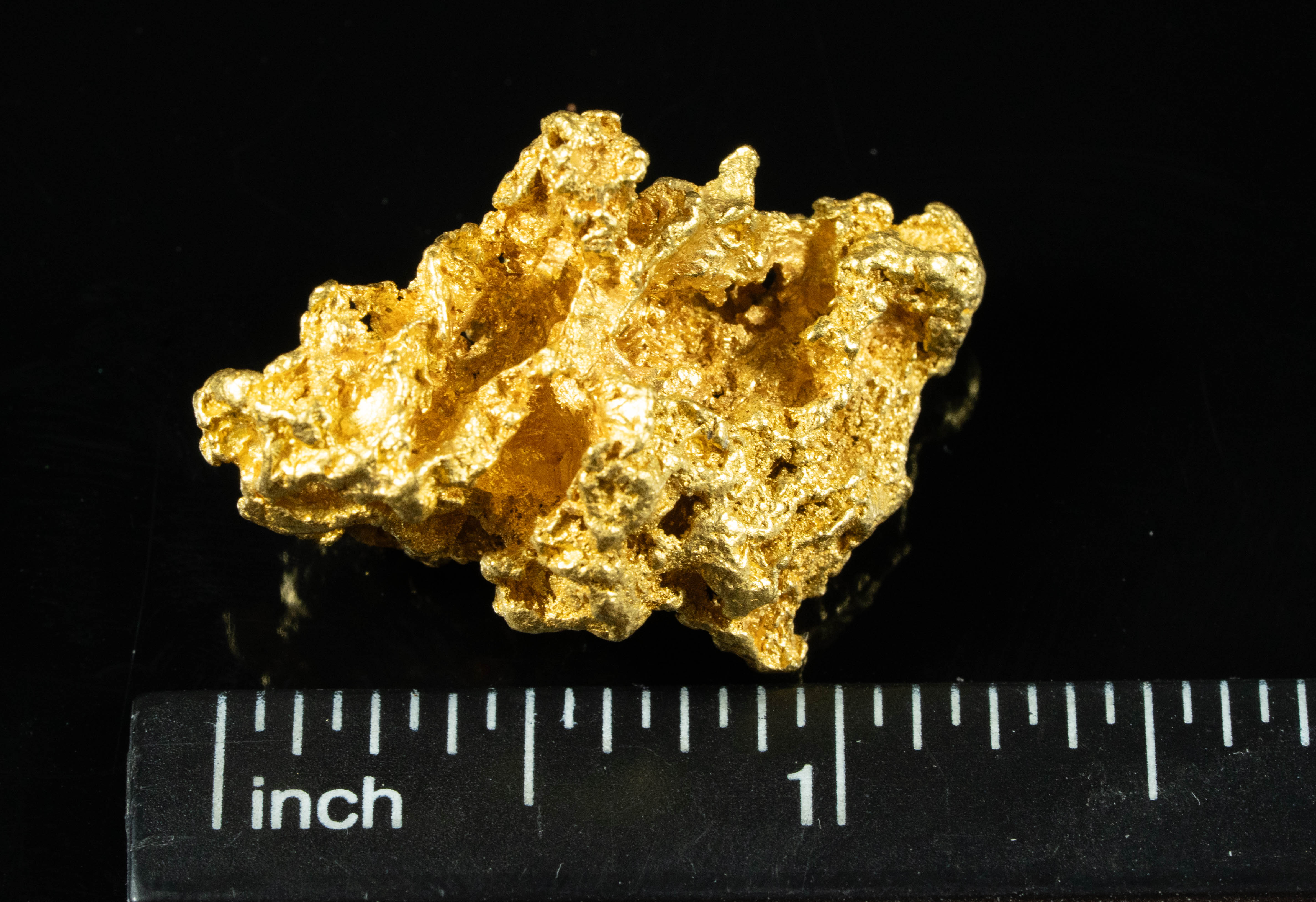 #1228 Natural Gold Nugget Australian 22.17 Grams Genuine