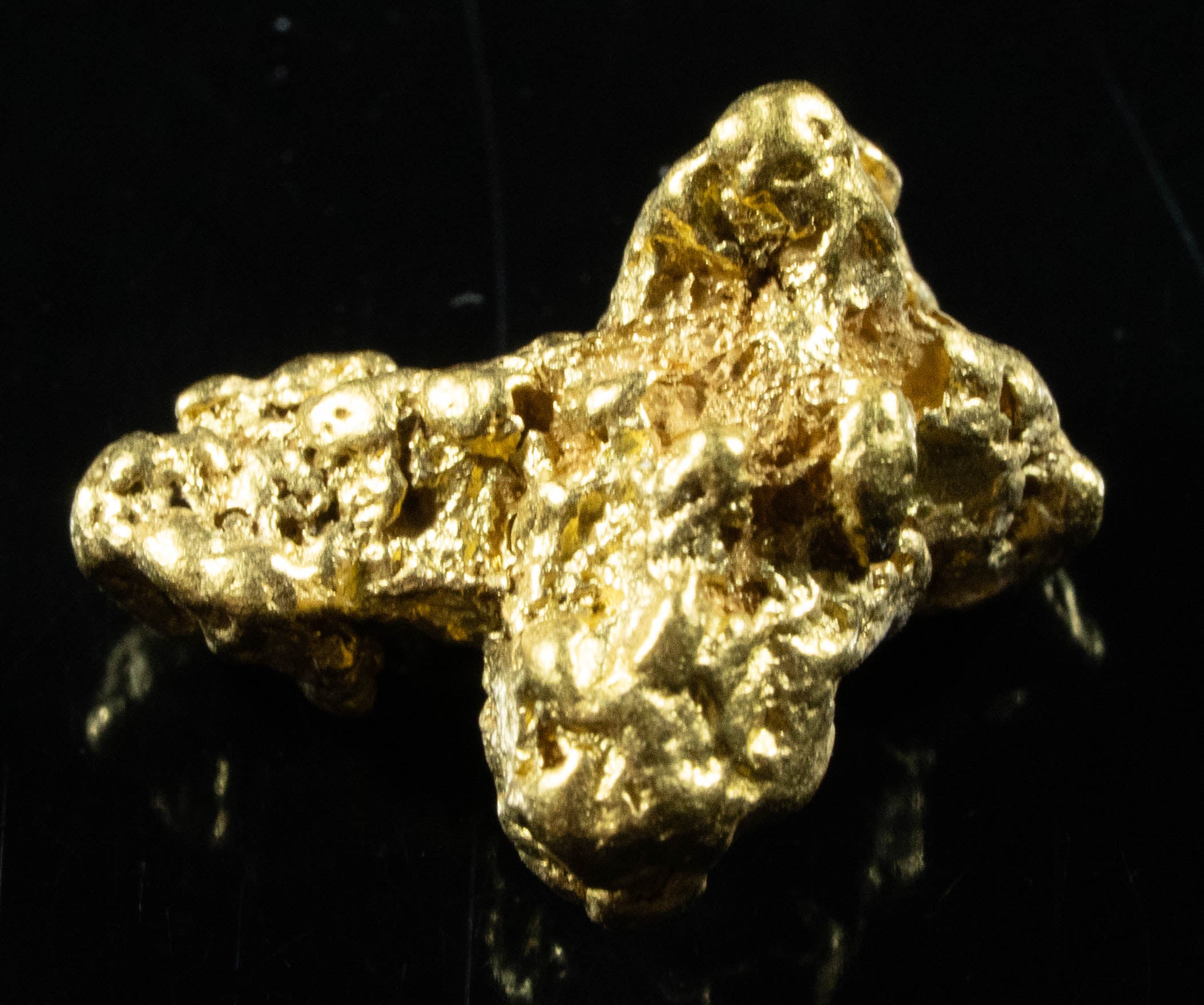 #1028 Natural Gold Nugget Australian 4.92 Grams Genuine