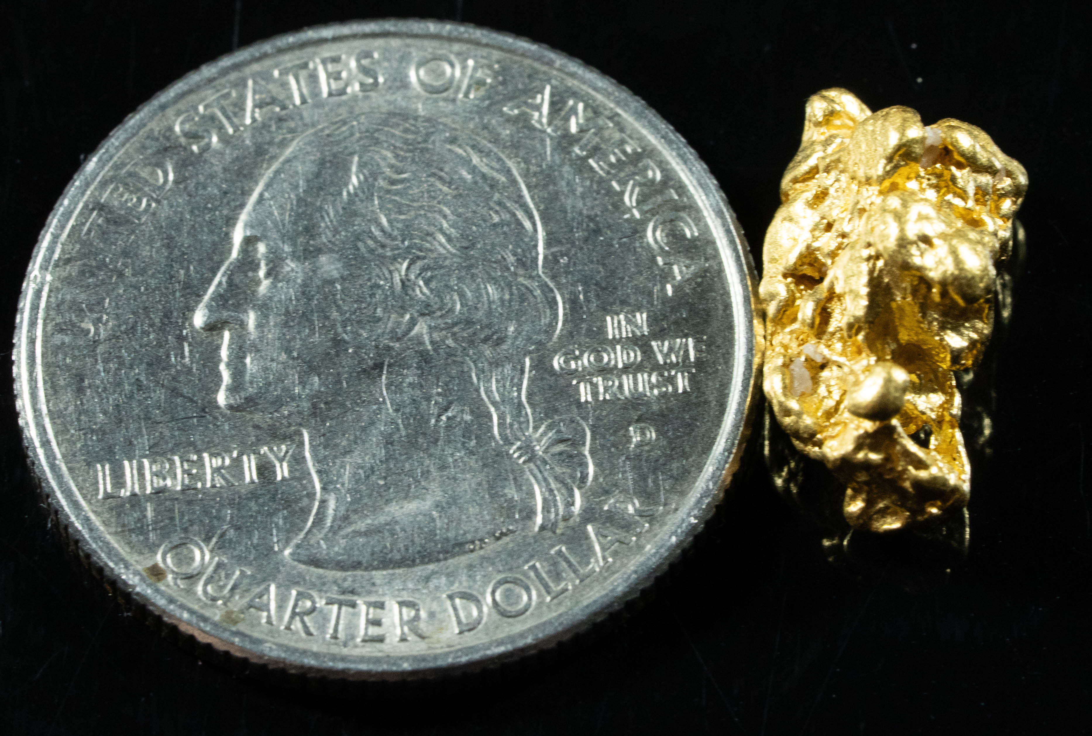 #1031 Natural Gold Nugget Australian 4.00 Grams Genuine