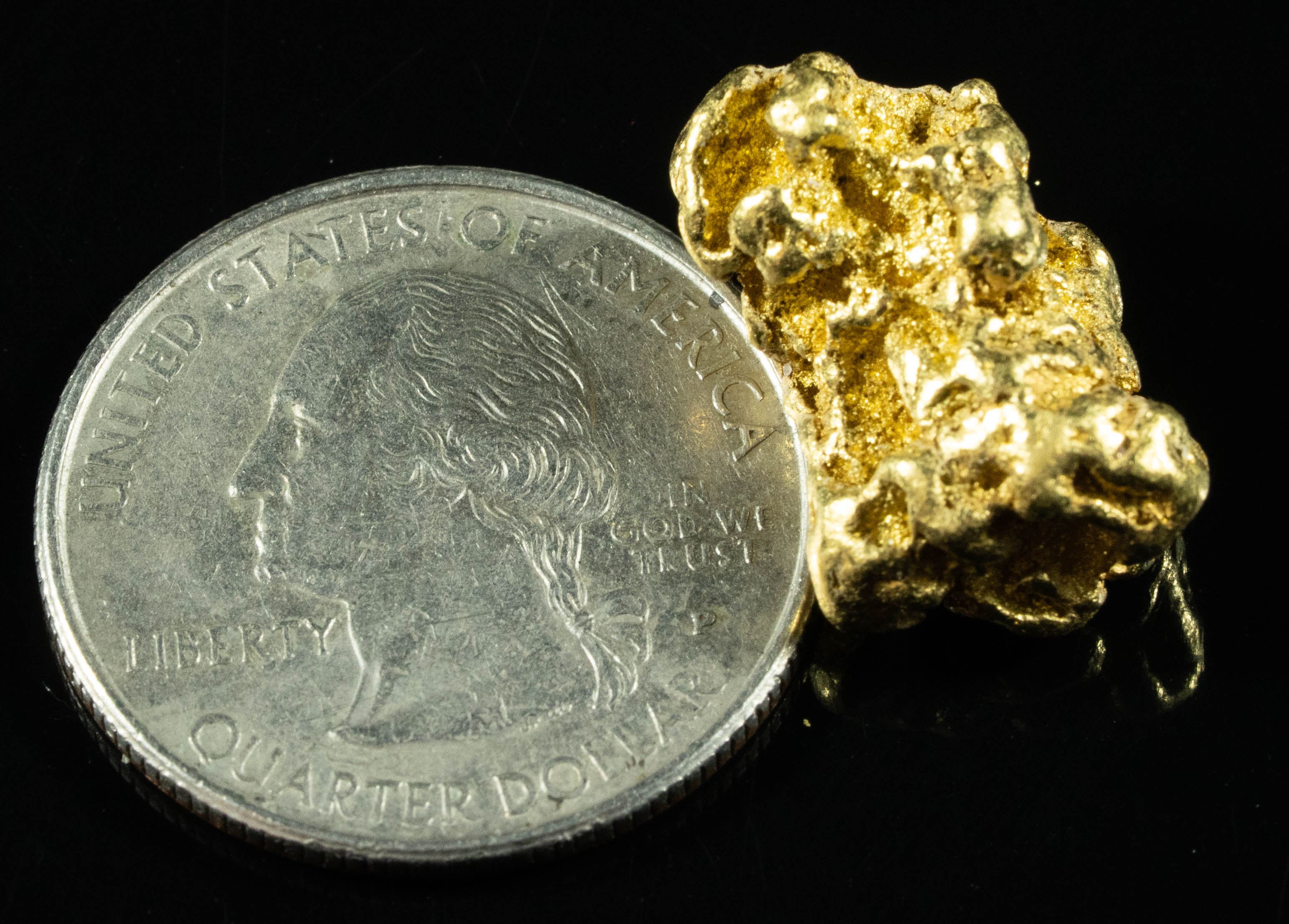 #374 Alaskan BC Natural Gold Nugget 9.04 Grams Genuine