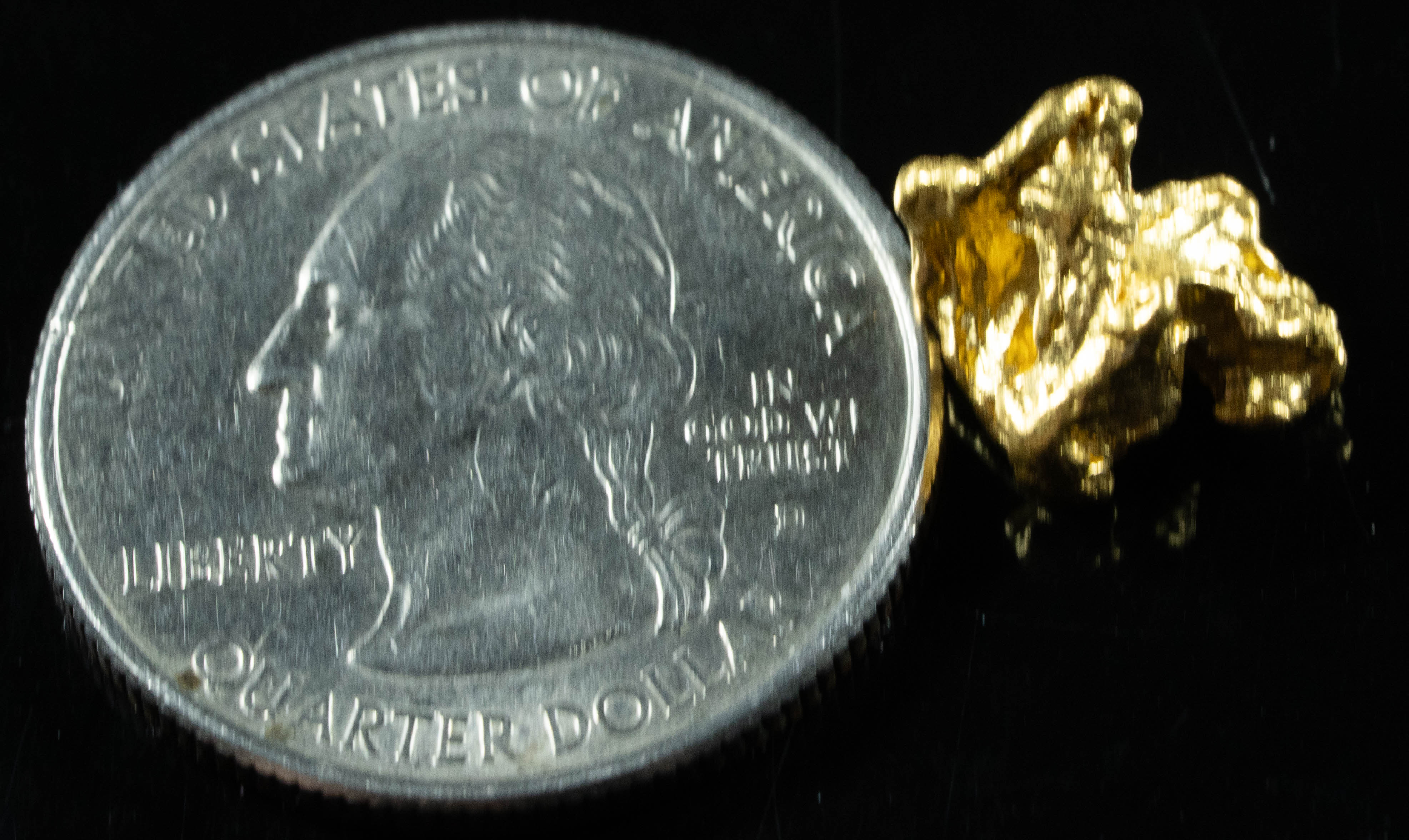 #1034 Natural Gold Nugget Australian 2.96 Grams Genuine