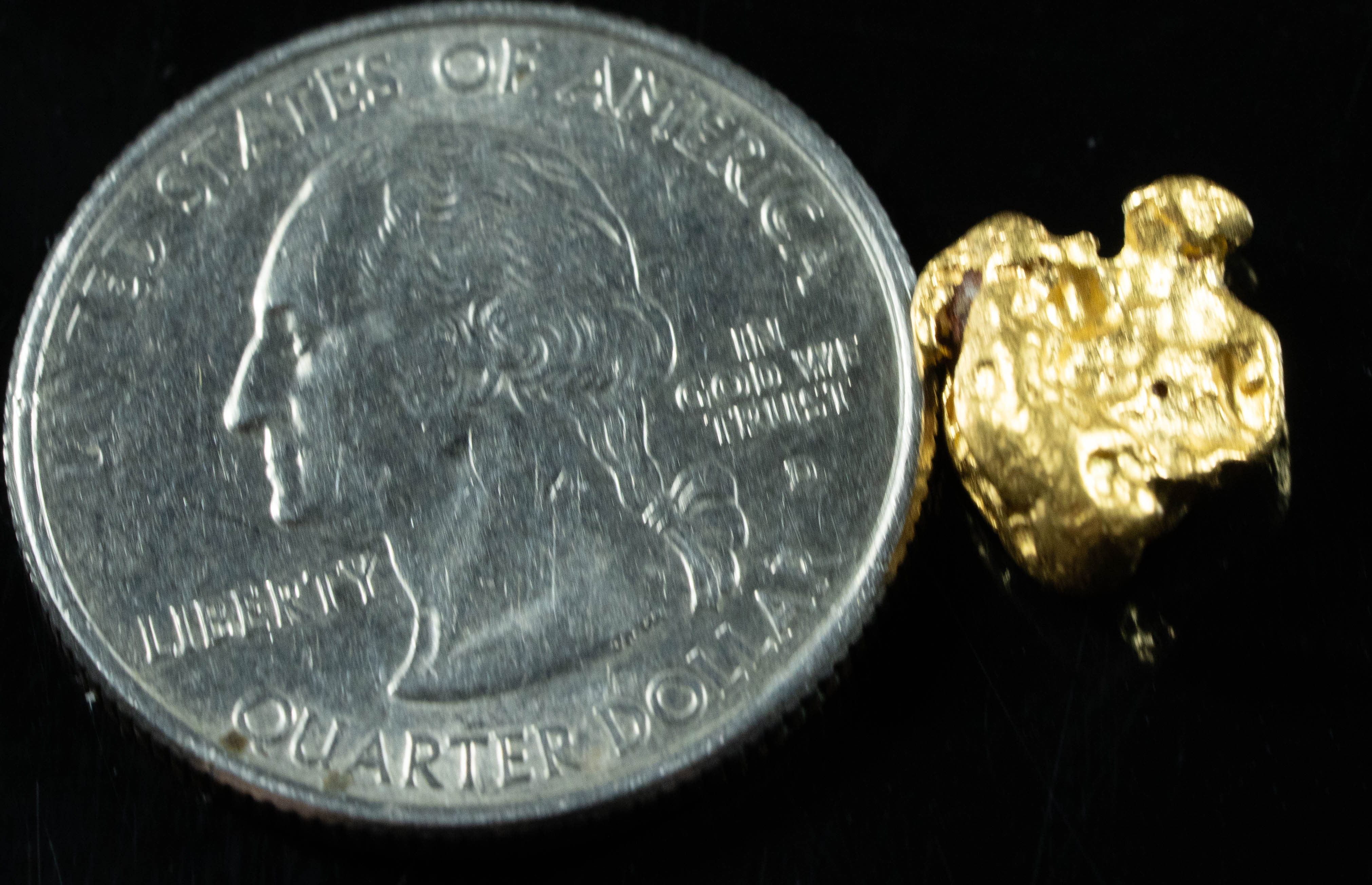 #1042 Natural Gold Nugget Australian 3.20 Grams Genuine