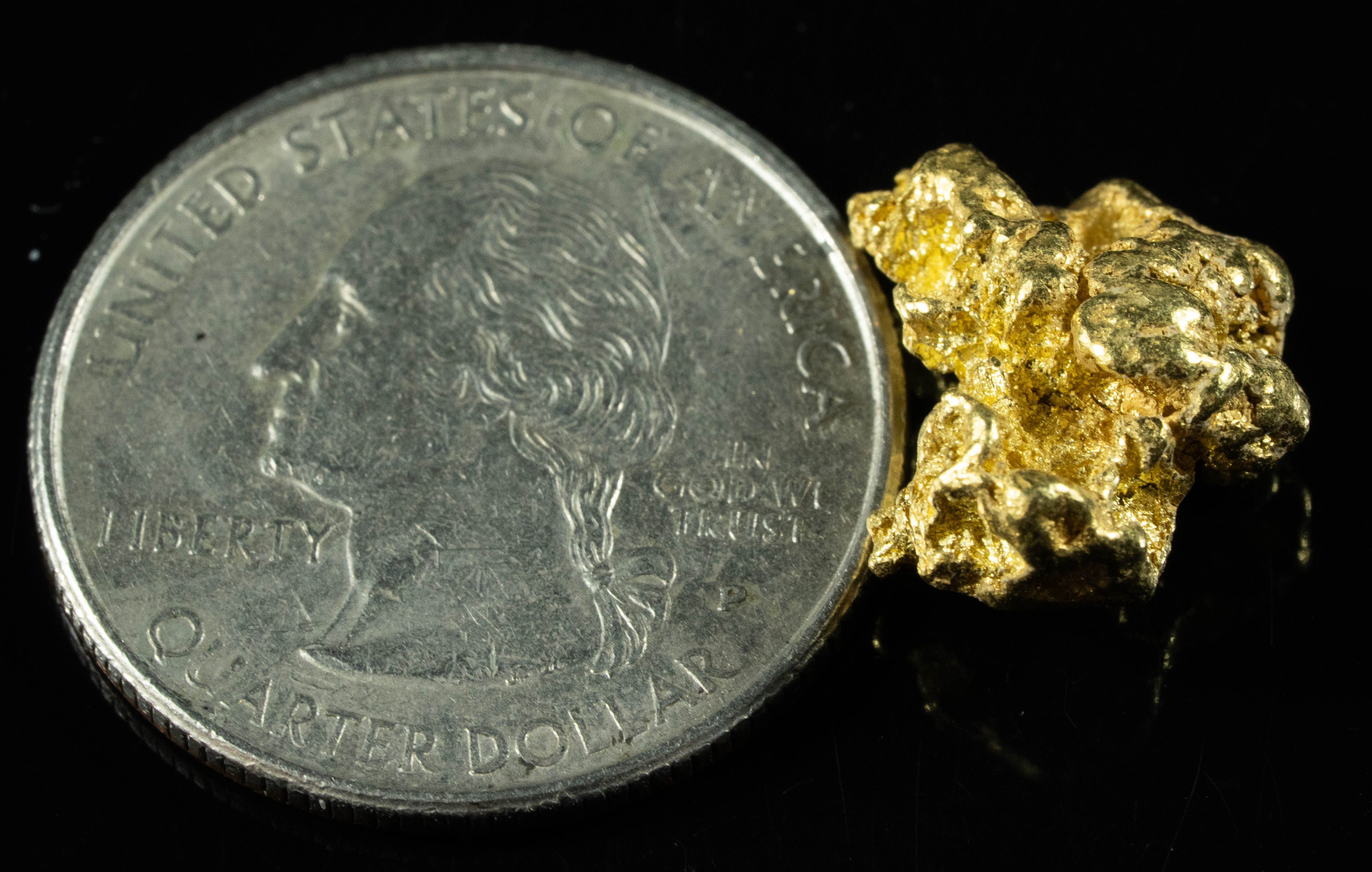 #387 Alaskan BC Natural Gold Nugget 5.00 Grams Genuine