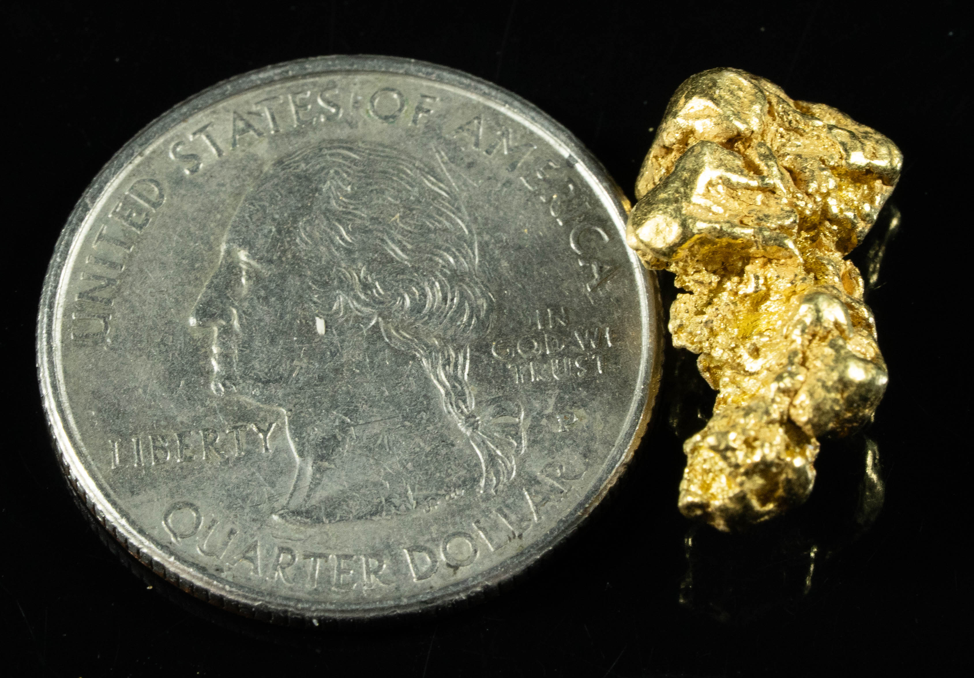 #388 Alaskan BC Natural Gold Nugget 5.43 Grams Genuine