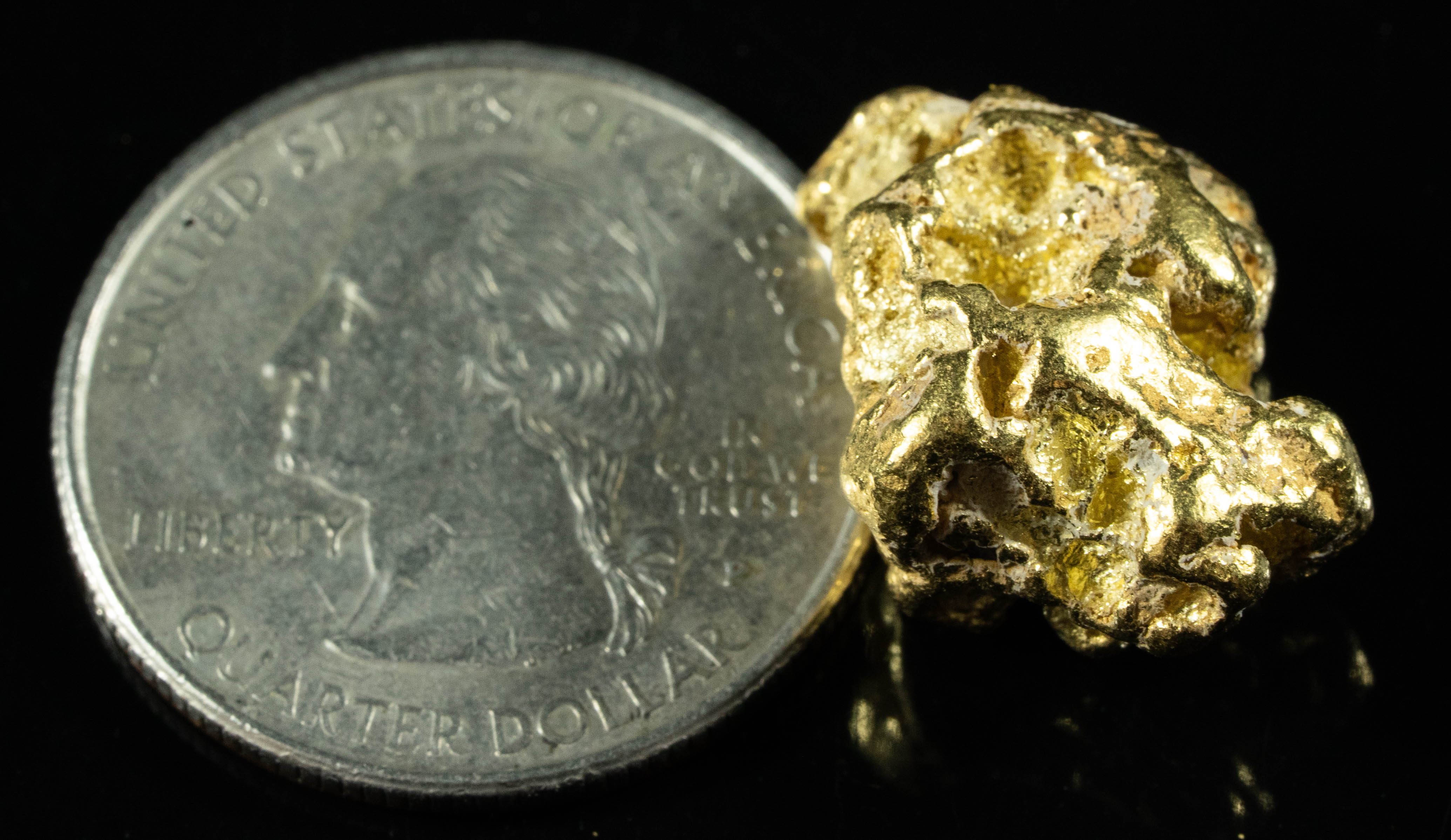 #391 Alaskan BC Natural Gold Nugget 10.90 Grams Genuine