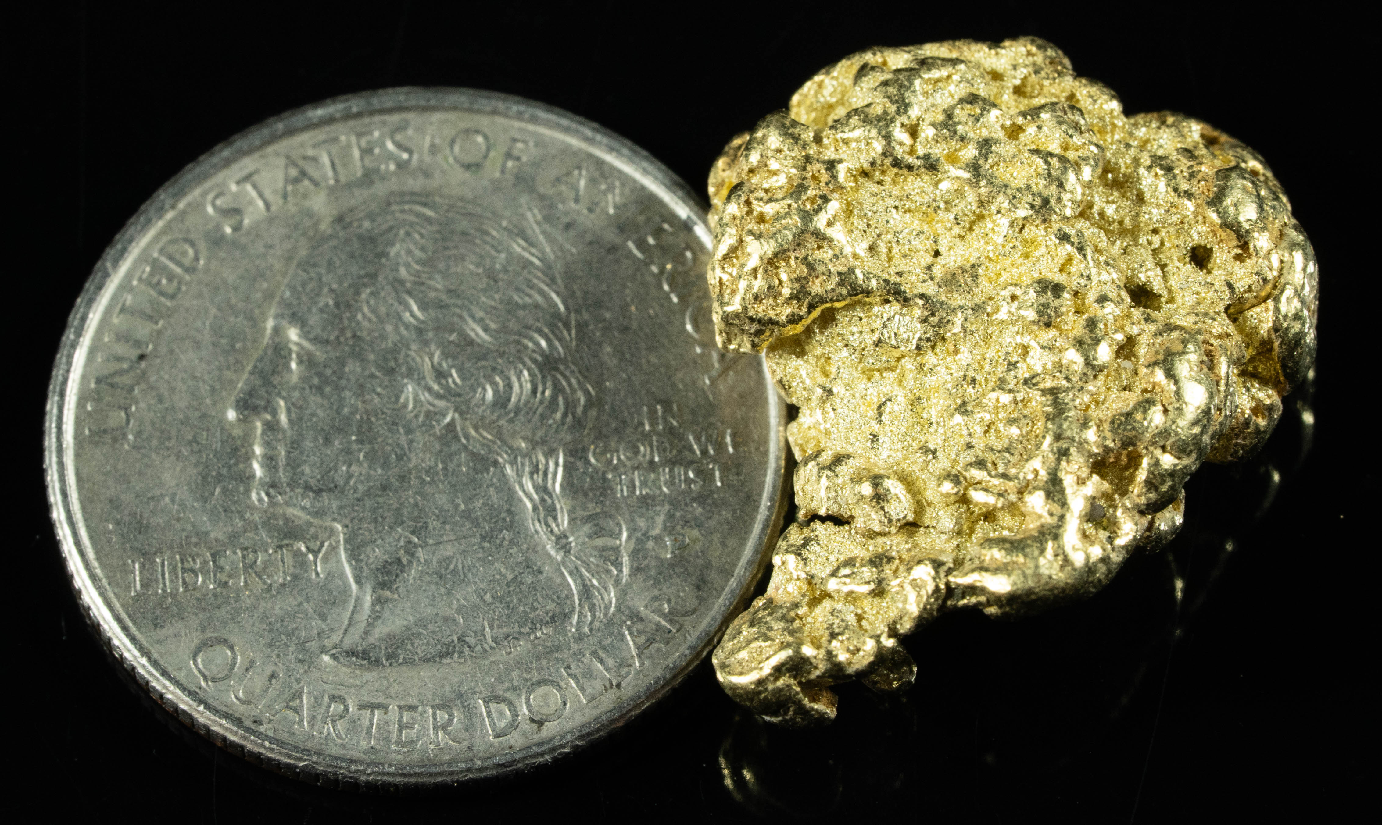 #393 Alaskan BC Natural Gold Nugget 11.88 Grams Genuine