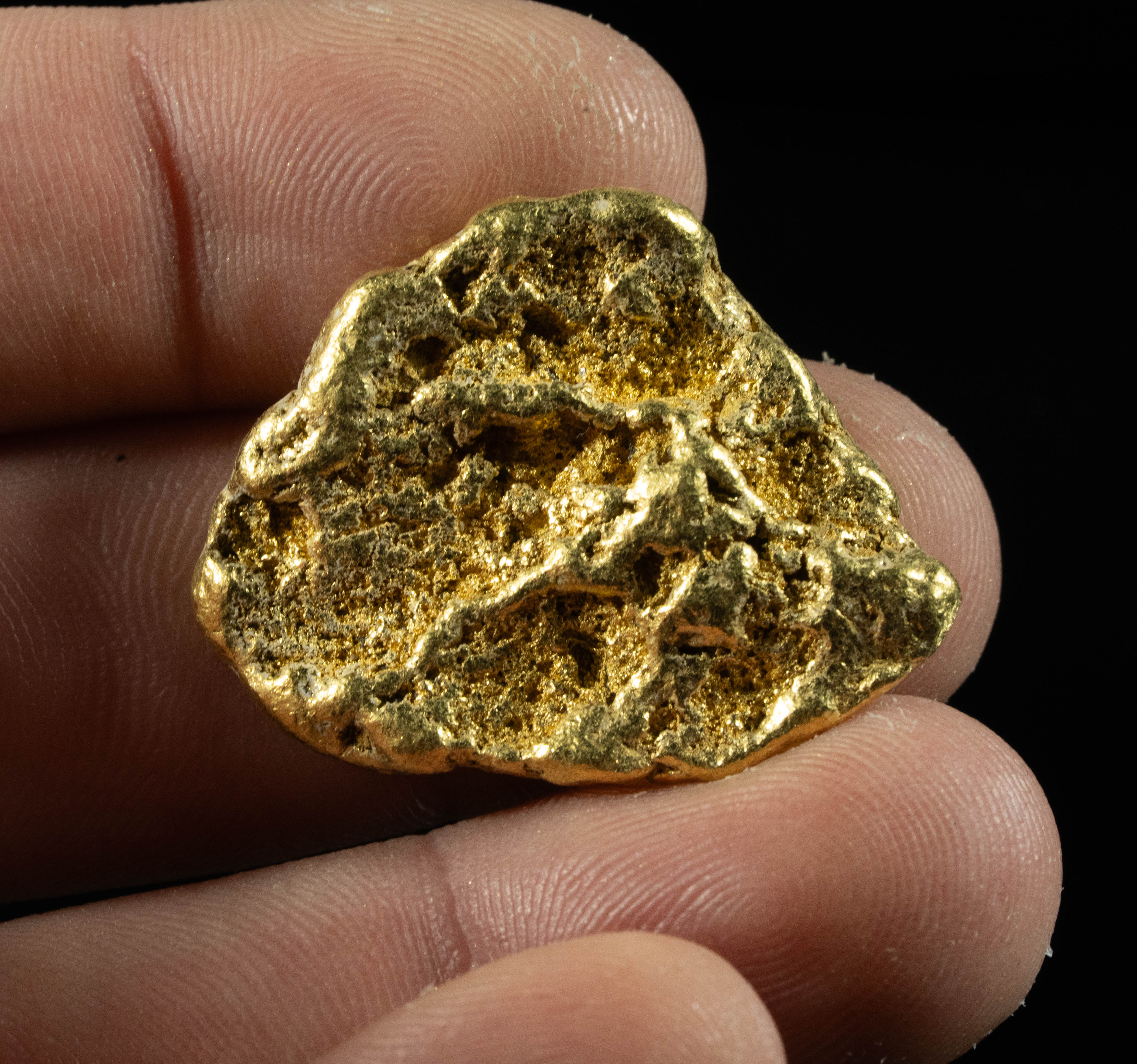 #546 Large Alaskan BC Gold Nugget 28.02 Grams Genuine