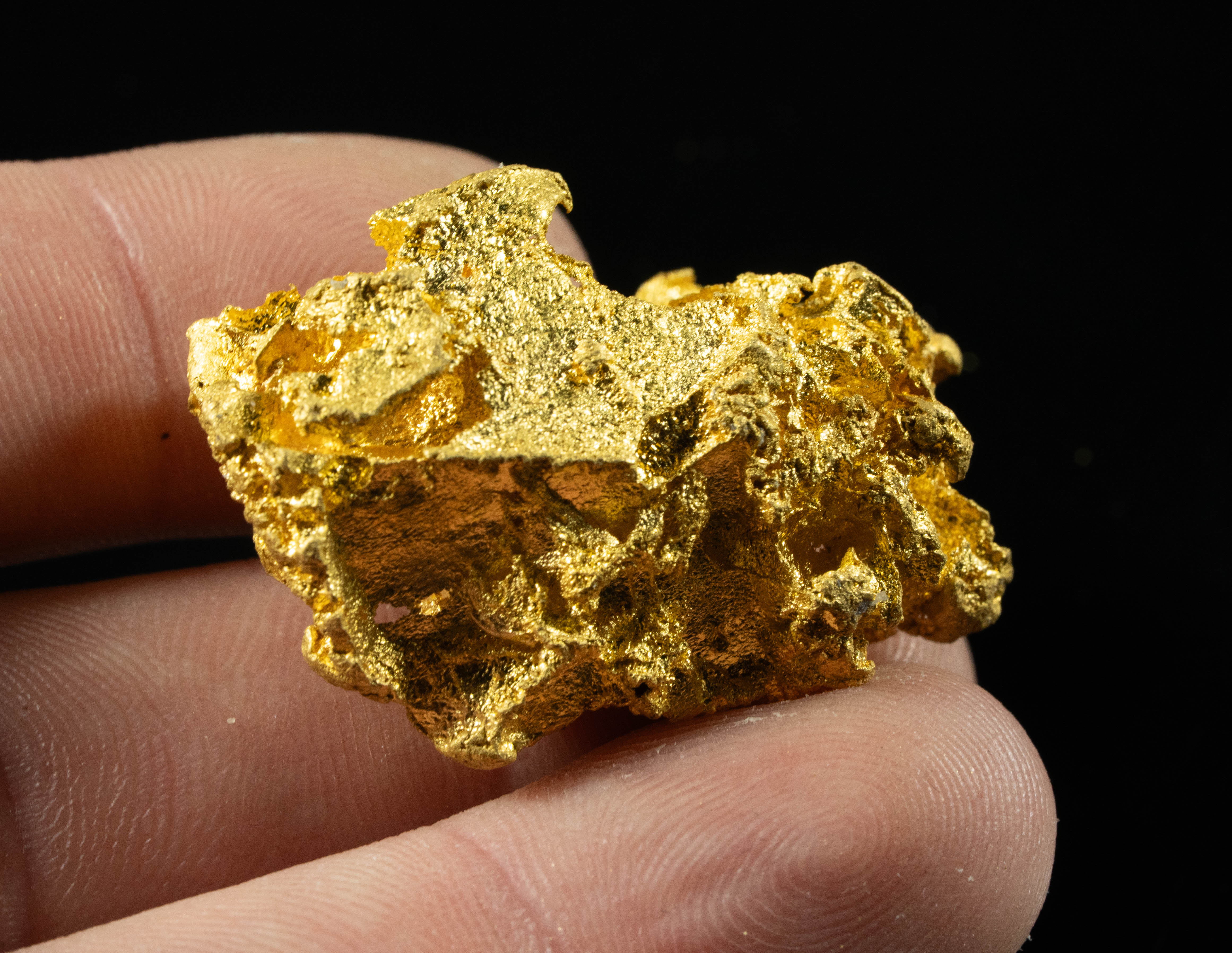 #1226 Natural Gold Nugget Australian 47.54 Grams Genuine