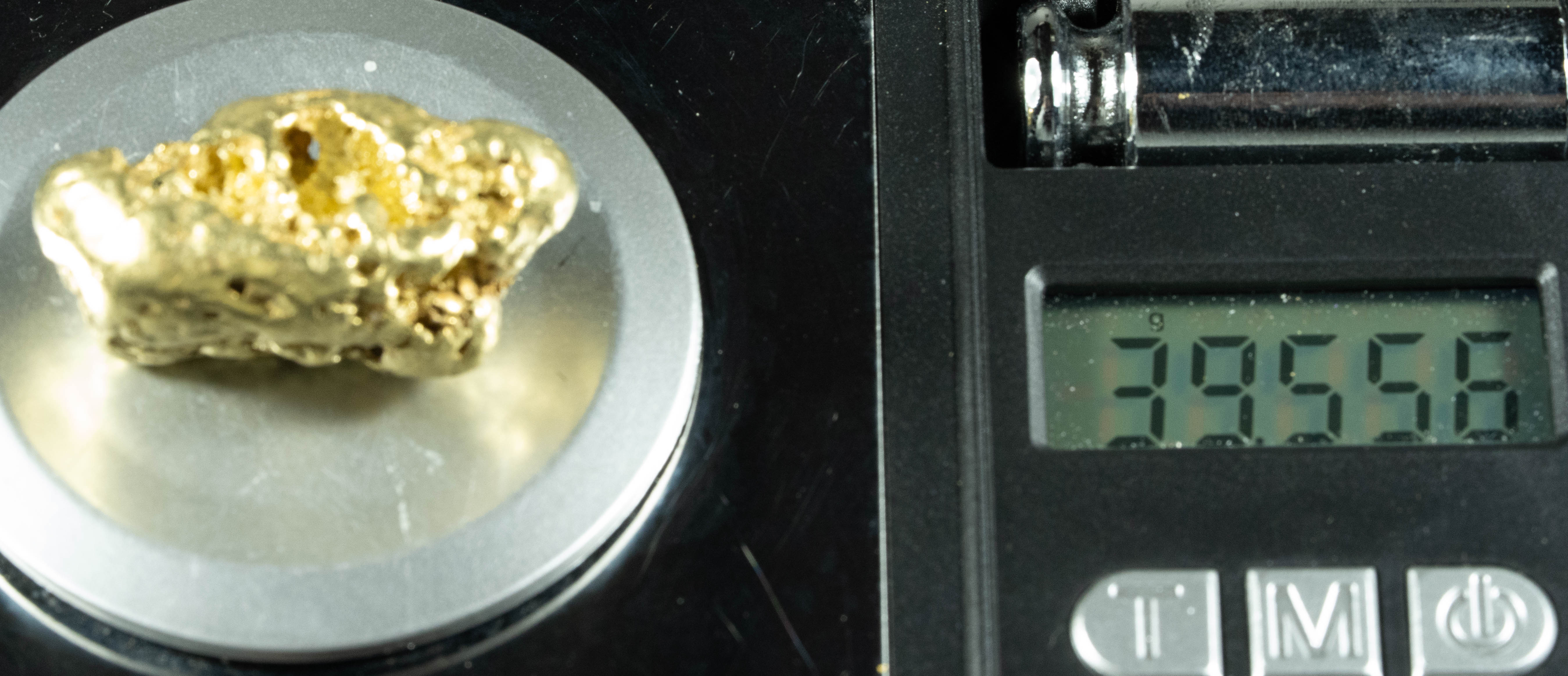 #552 Large Alaskan BC Gold Nugget 39.55 Grams Genuine