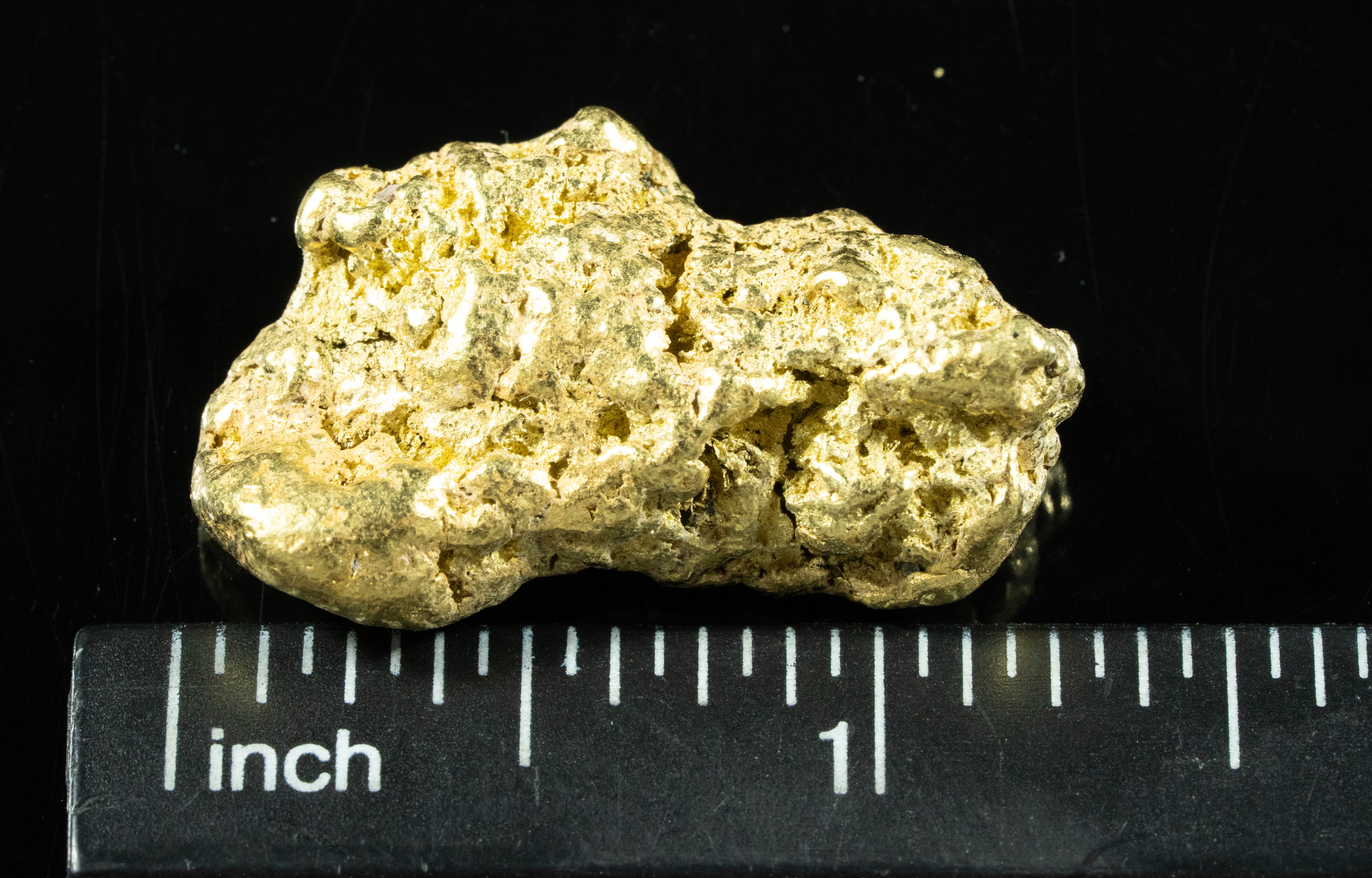 #555 Large Alaskan BC Gold Nugget 22.77 Grams Genuine