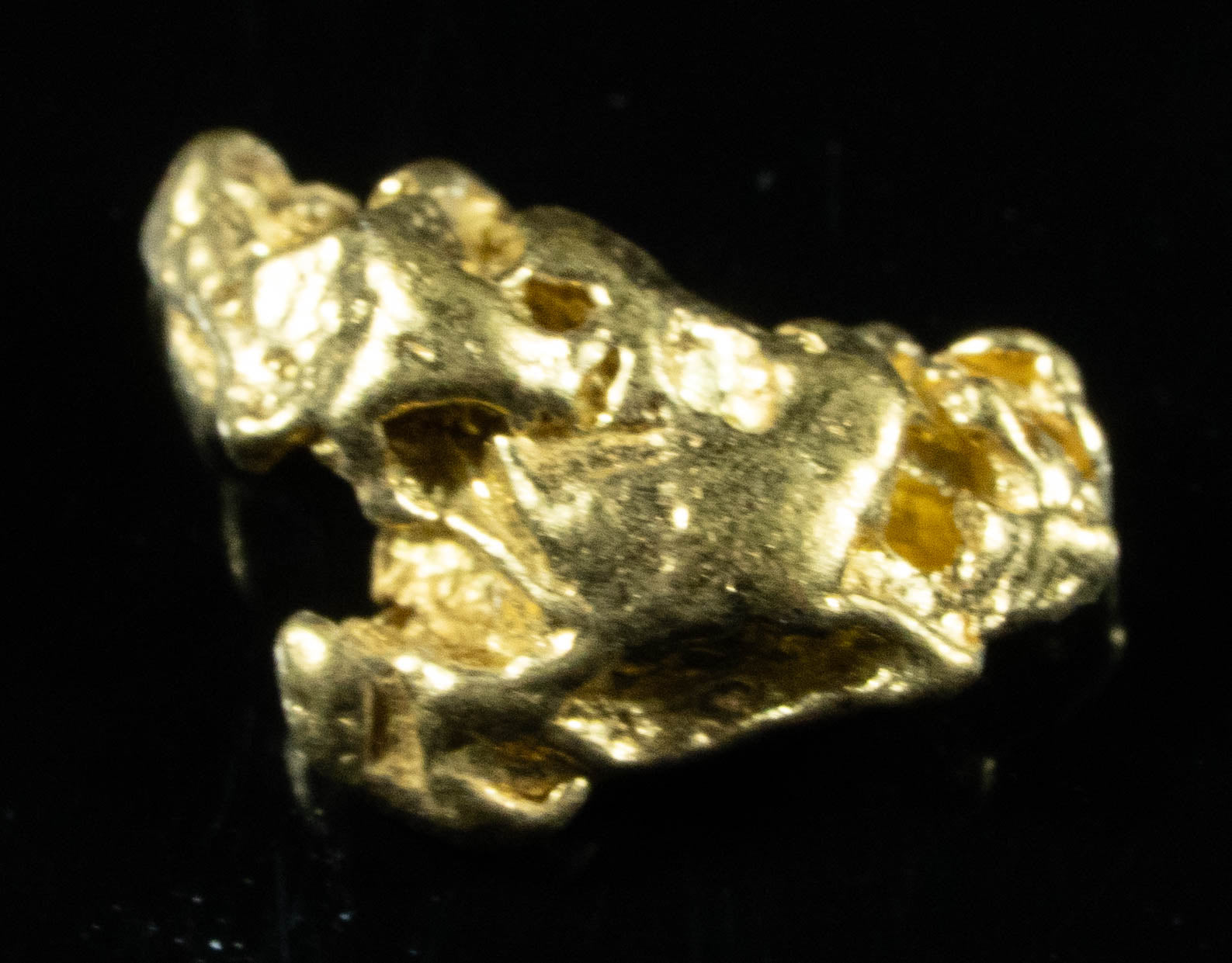 #7 Alaskan BC Natural Gold Nugget .87 Grams Genuine