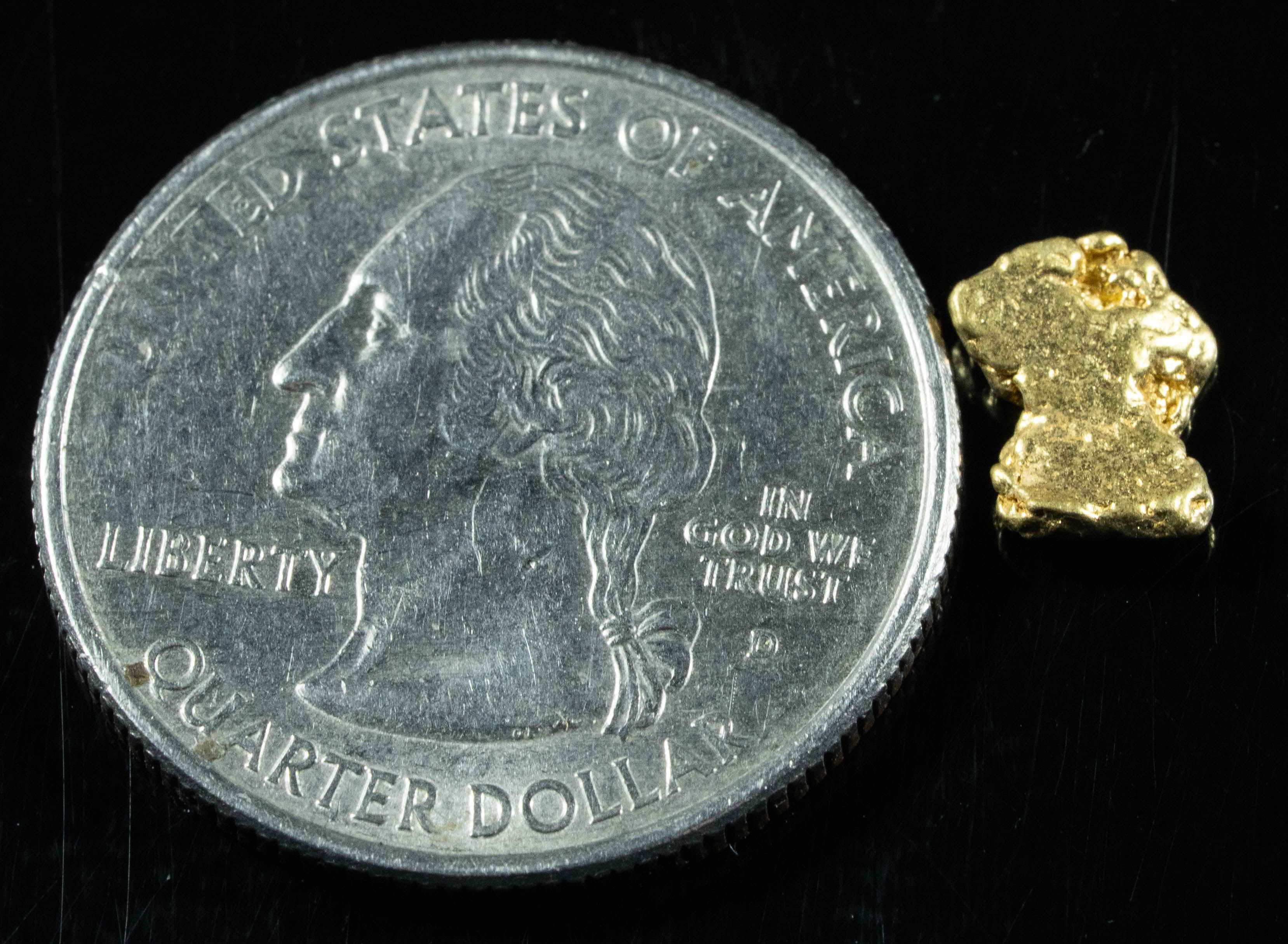 #9 Alaskan BC Natural Gold Nugget .79 Grams Genuine