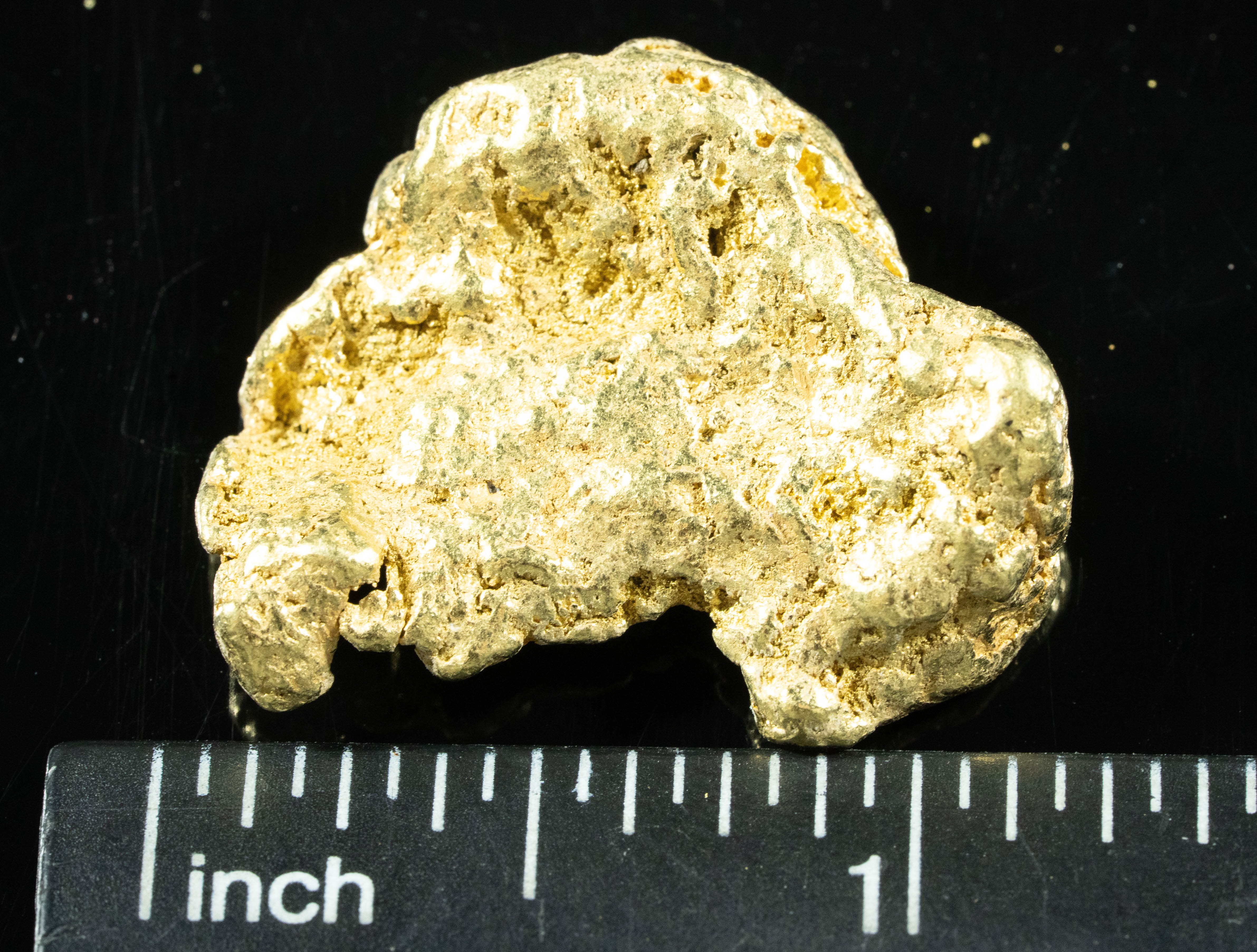 #541 Large Alaskan BC Gold Nugget 22.43 Grams Genuine